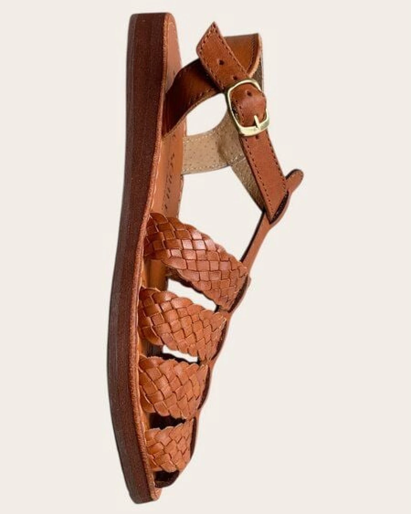 Salt and Sohle Leder Huarache Sandalen für Damen – Ansicht 4