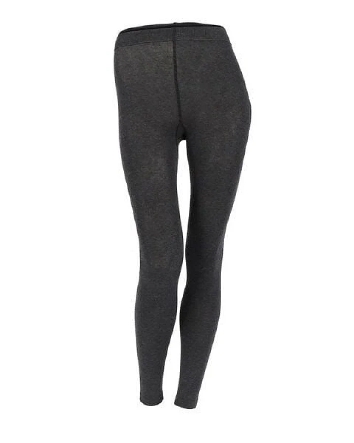 grödo Damen Legging uni glatt gestrickt Bio Baumwolle mit Elasthan