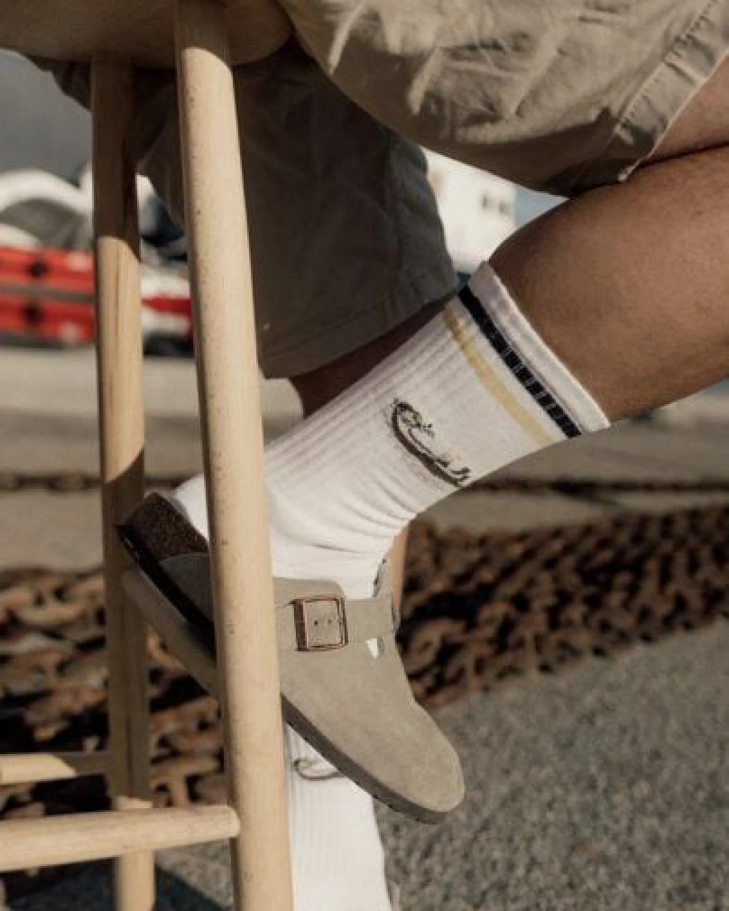 LAKOR Otter Vacation Tennis Socks – Ansicht 3