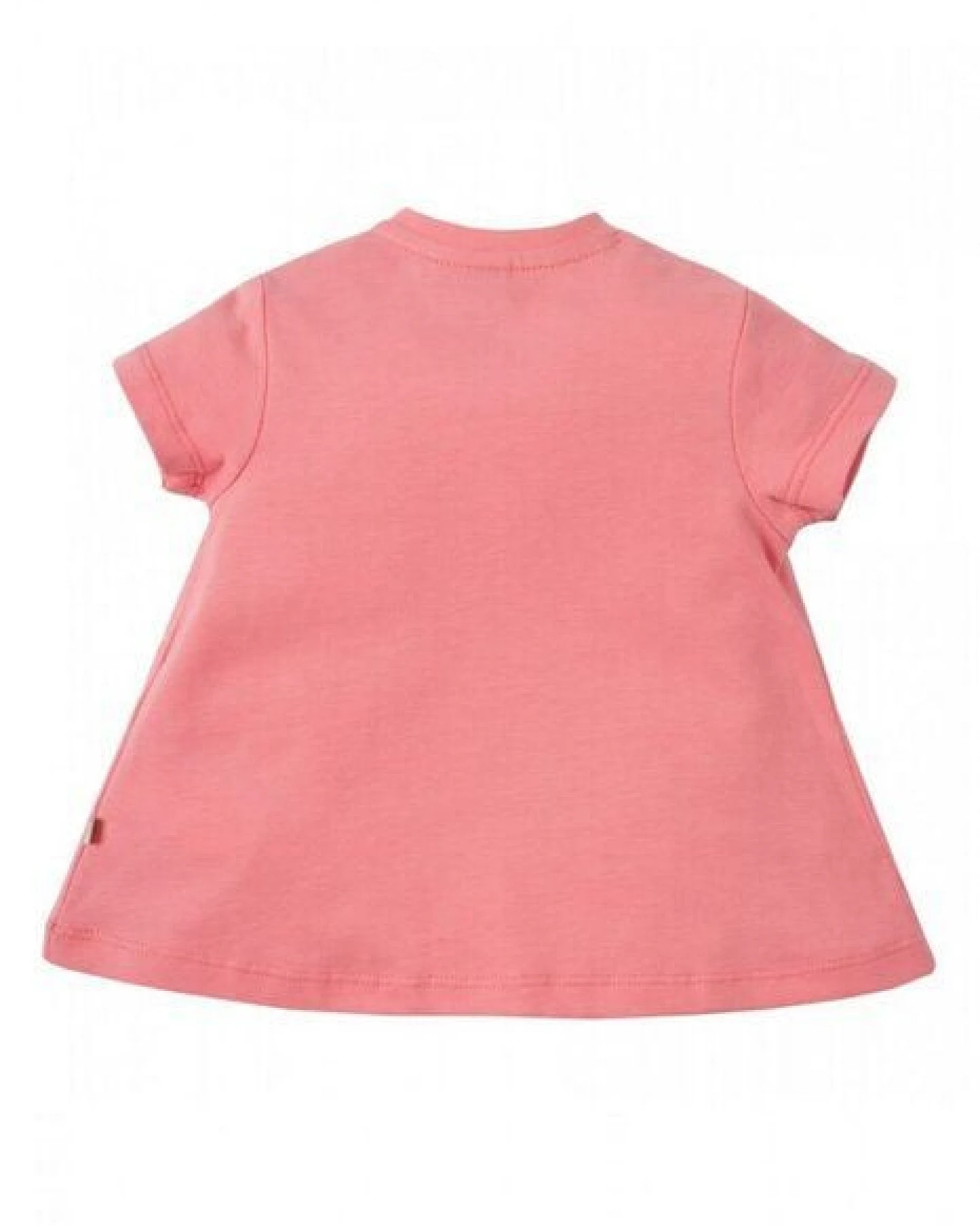 Frugi T-Shirt Fasan Guava Pink - Eva Applique Top – Ansicht 3