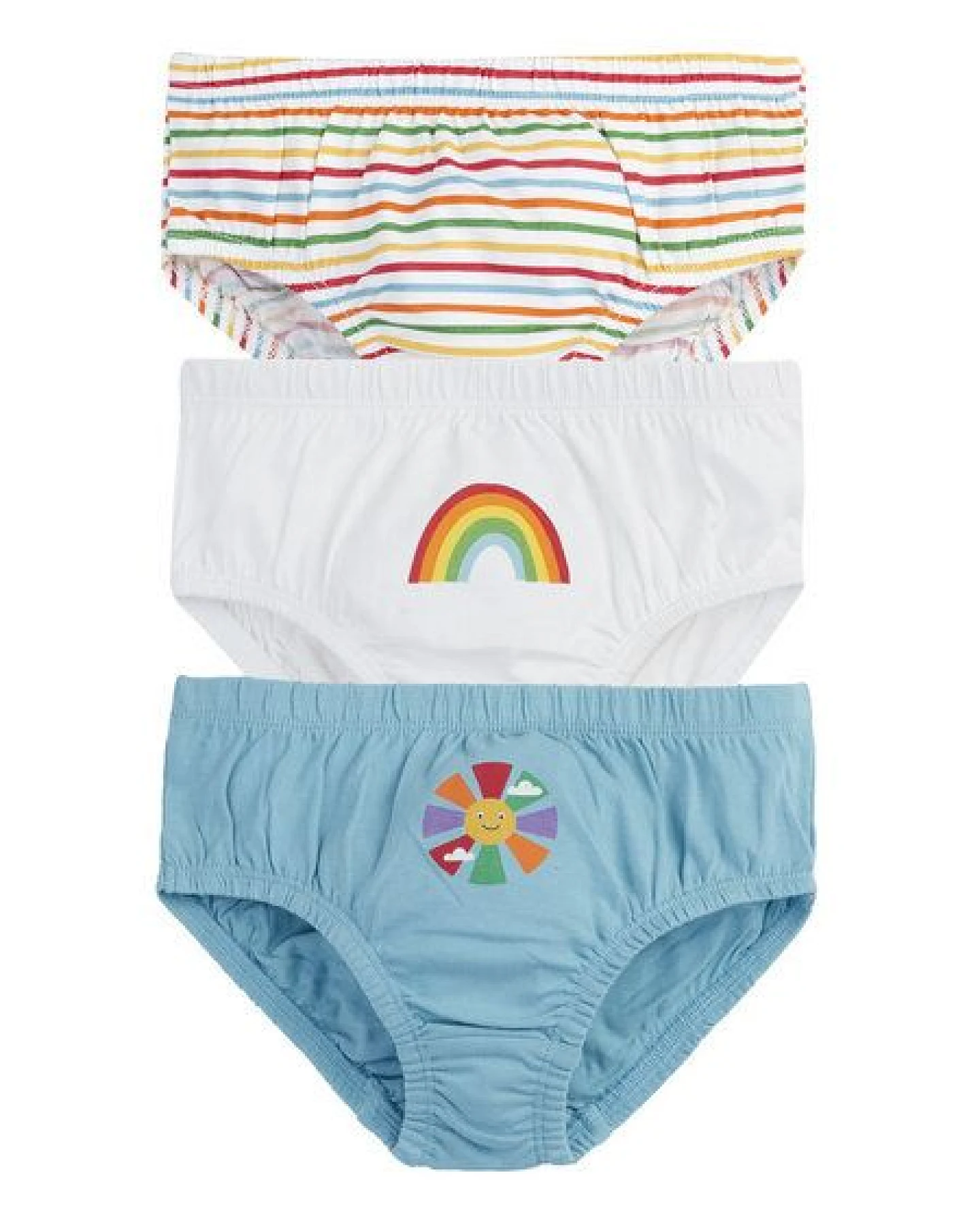 Frugi Unterhosen Dreierpack für Mädchen und Jungs – Ansicht 2