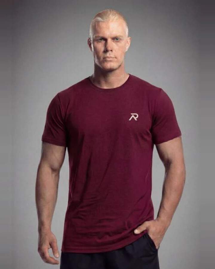 Re-Athlete ICON Bambus Herren Shirt - bordeaux