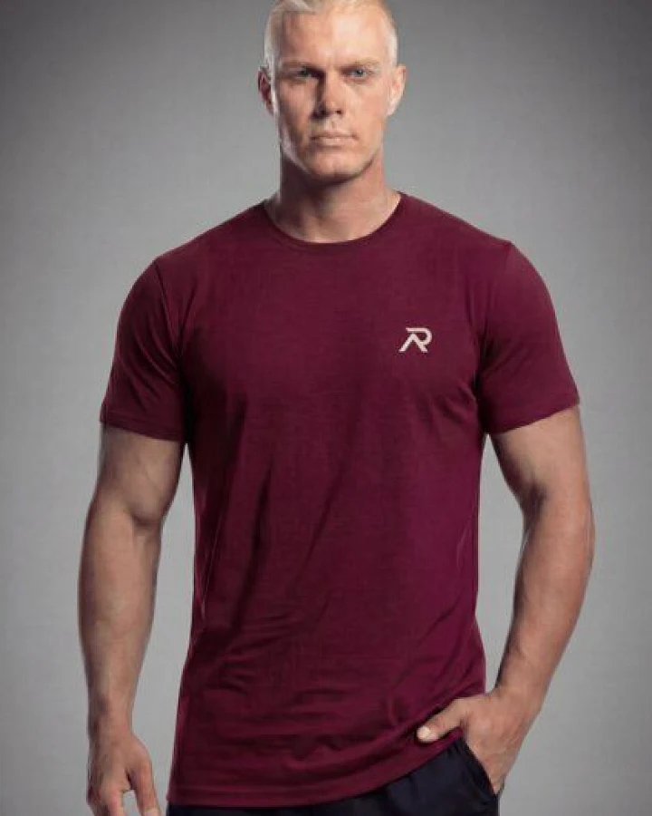 Re-Athlete ICON Bambus Herren Shirt - bordeaux