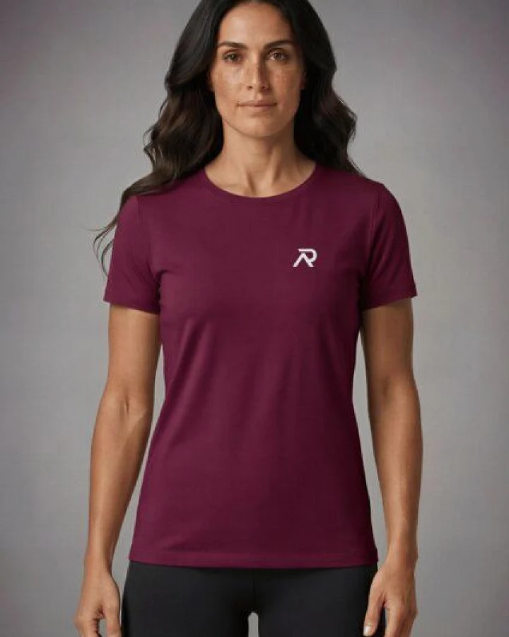 Re-Athlete ICON Bambus Damen Shirt - bordeaux