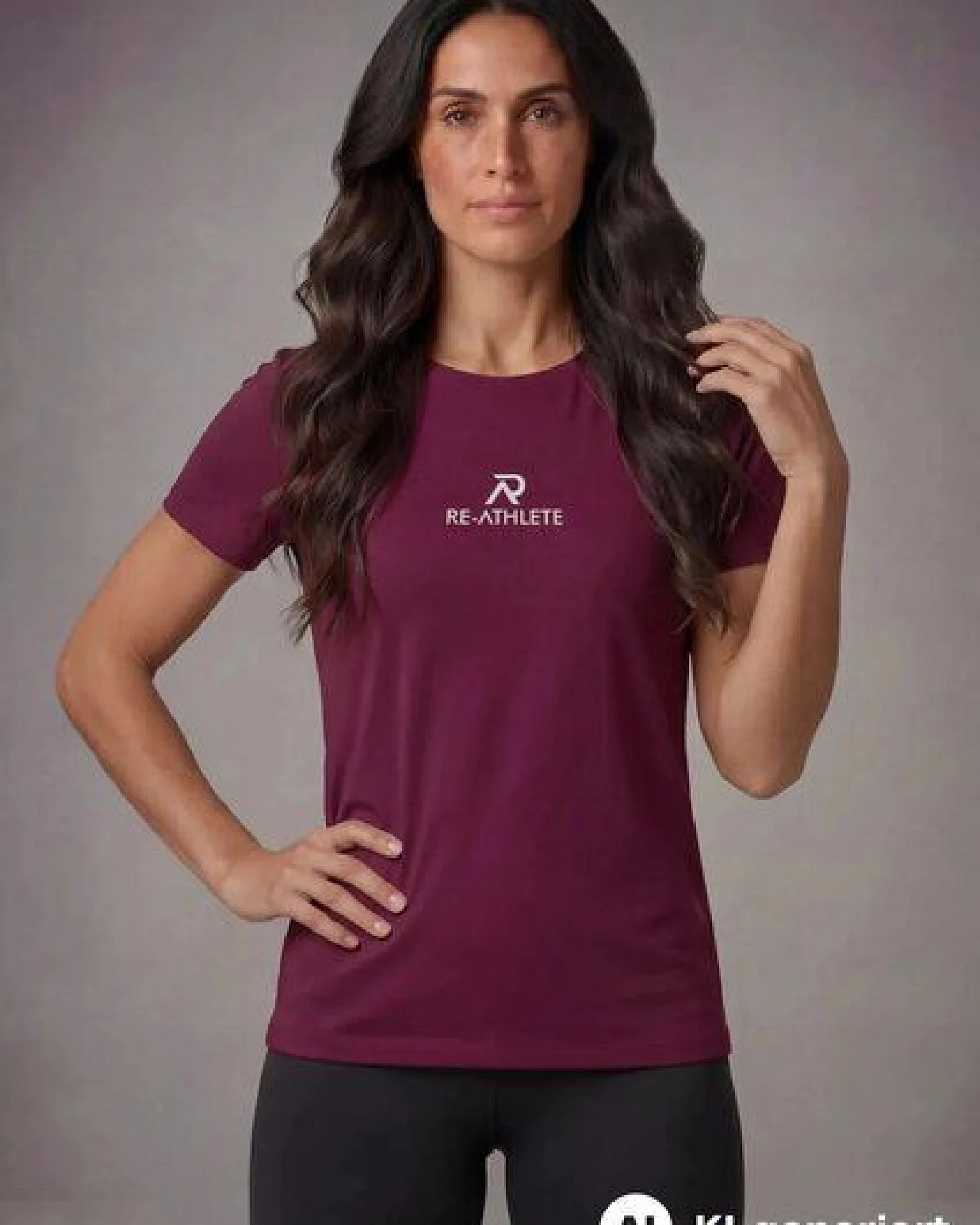 Re-Athlete PRIME Bambus-Viskose Damen Shirt - bordeaux – Ansicht 3