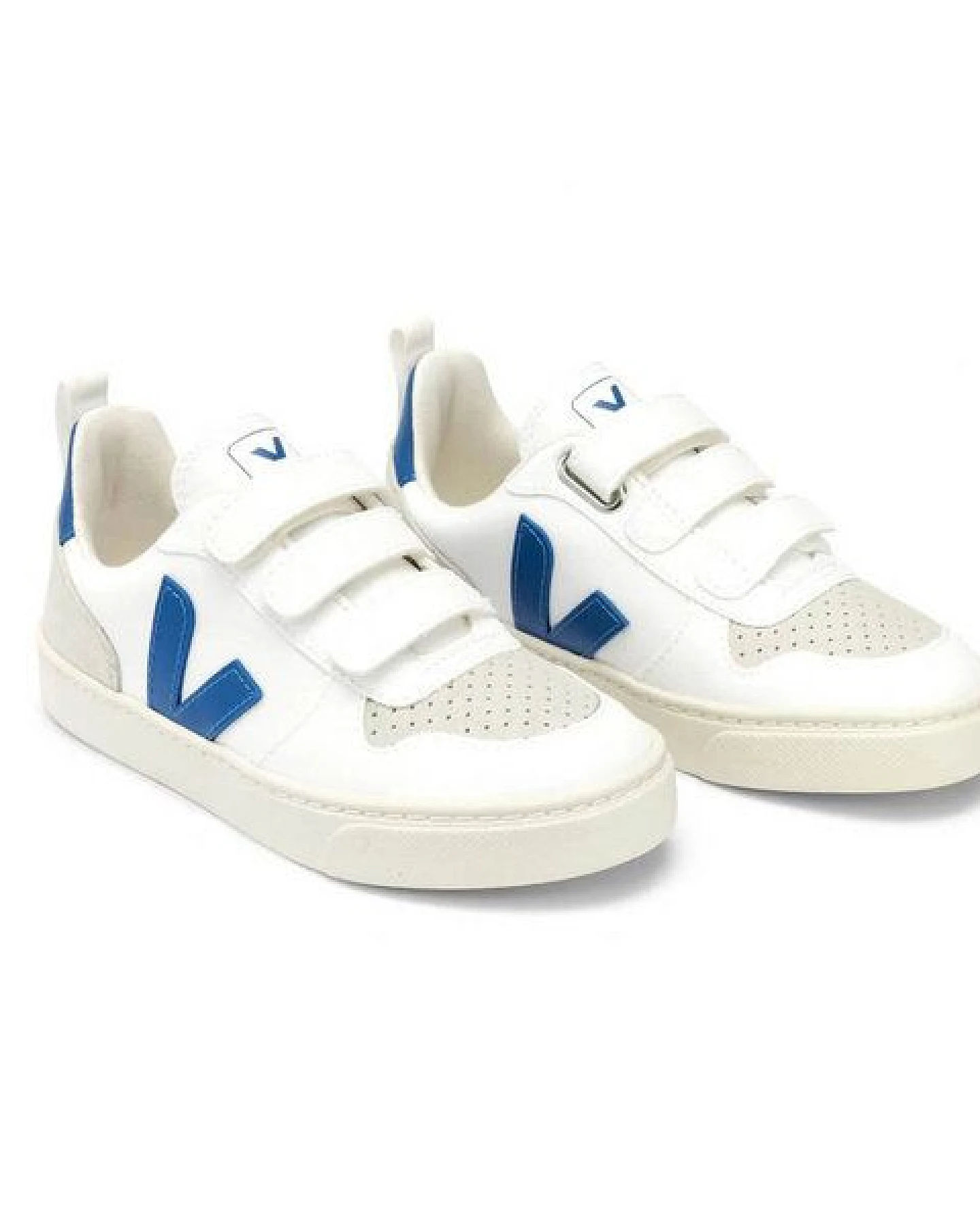 Veja Sneaker - Small V-10 Velcro CWL White Indigo – Ansicht 2