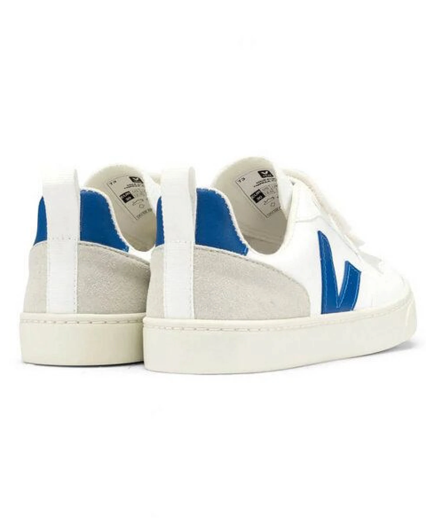 Veja Sneaker - Small V-10 Velcro CWL White Indigo – Ansicht 3