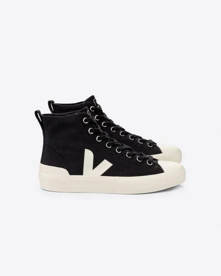 Veja Sneaker - WATA II CANVAS BLACK PIERRE