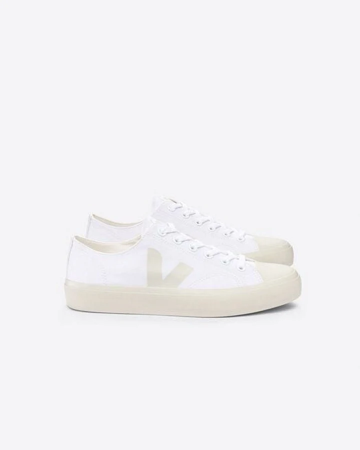 Veja Sneaker - WATA II LOW CANVAS WHITE PIERRE
