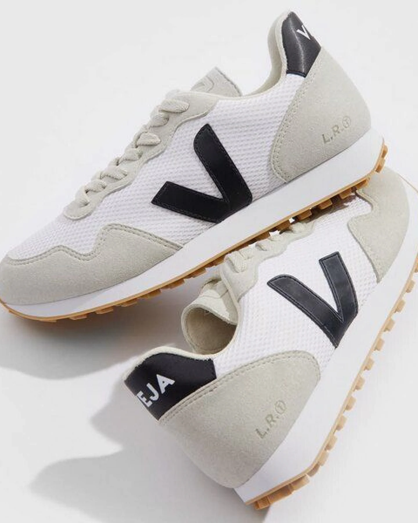 Veja Sneaker - SDU REC White Black Natural – Ansicht 4