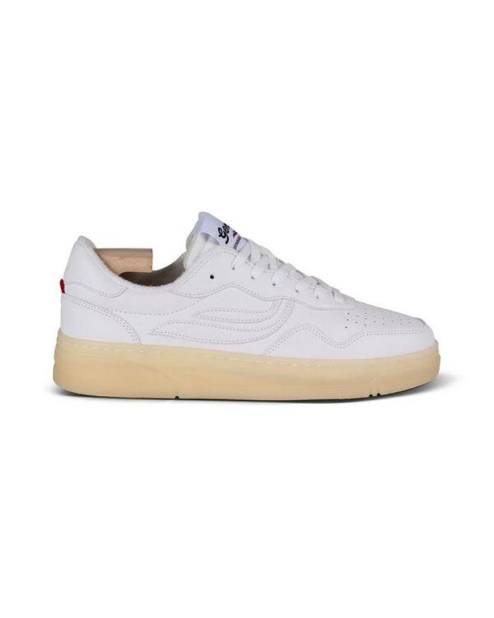 Genesis Footwear Sneaker - G-Soley 2.0 Hevea Rubber White/White