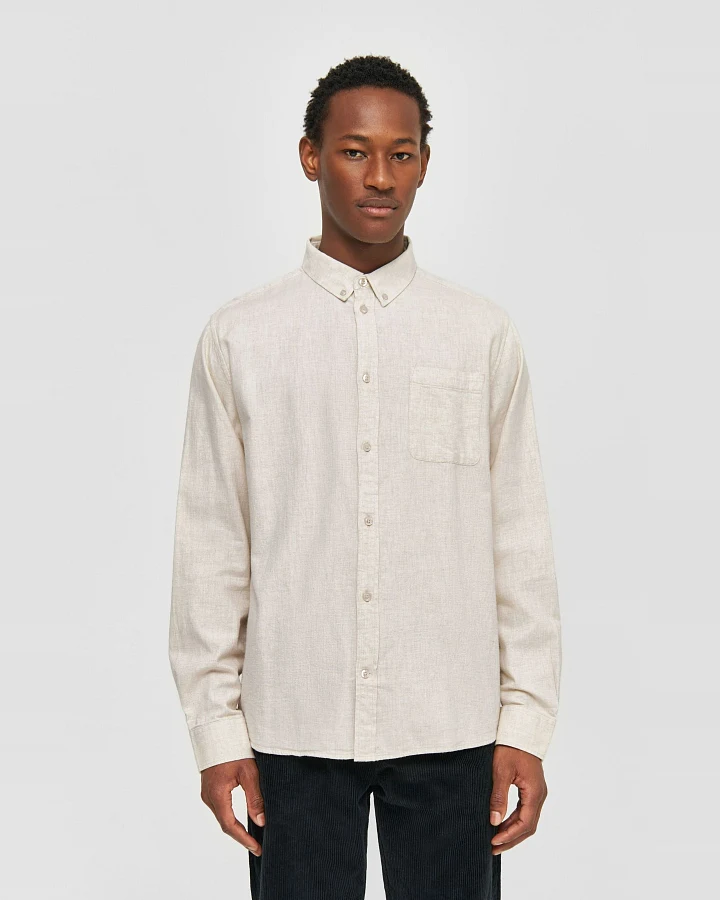 Hemd Flannel Melange