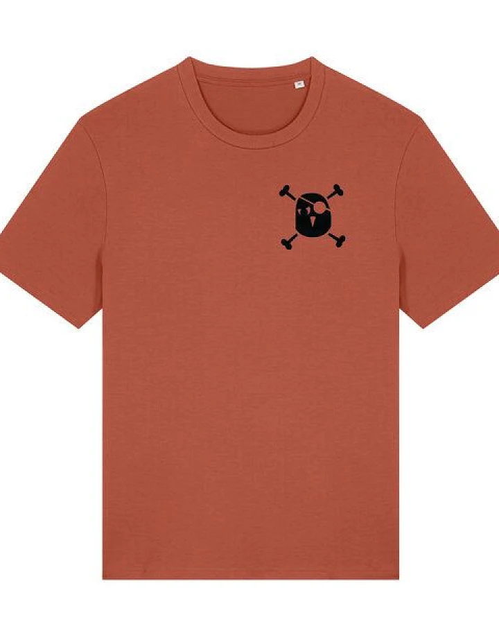 päfjes Wanted Gesucht / Pinguin Pirat Paulo Rusticalo - Fair Wear Unisex Männer Bio T-Shirt