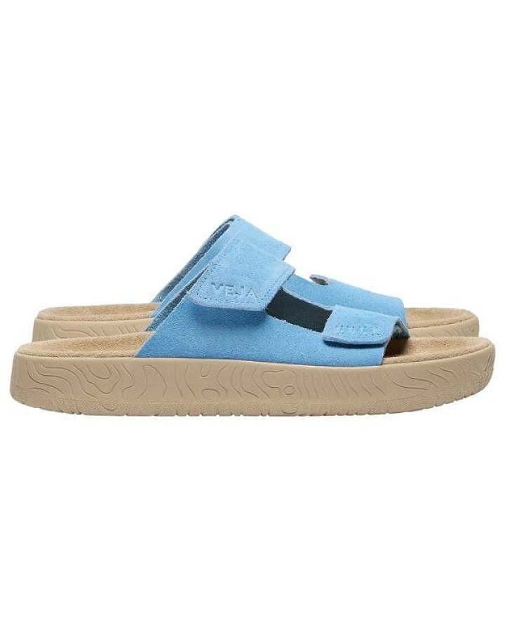 Veja Damen-Sandalen Etna Suede Aqua Almond