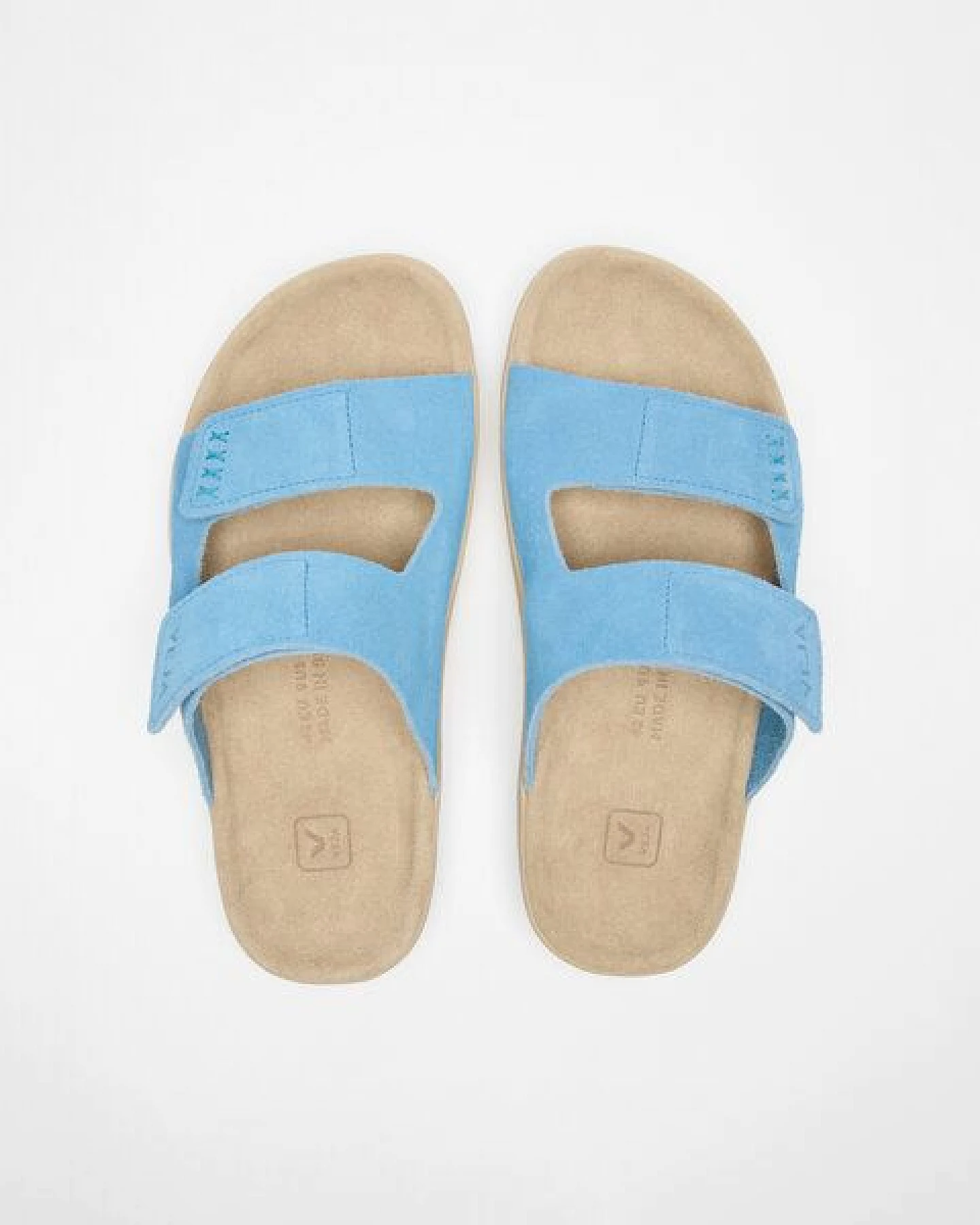 Veja Damen-Sandalen Etna Suede Aqua Almond – Ansicht 2