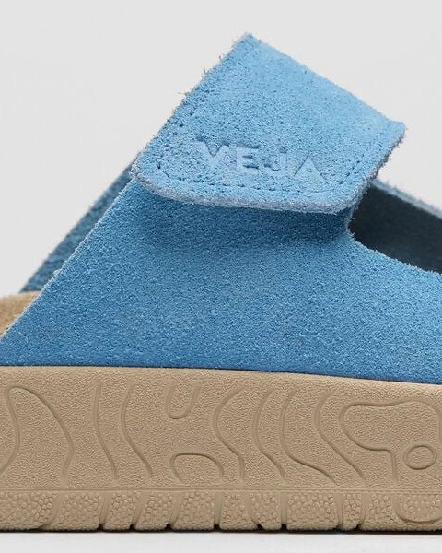Veja Damen-Sandalen Etna Suede Aqua Almond – Ansicht 4