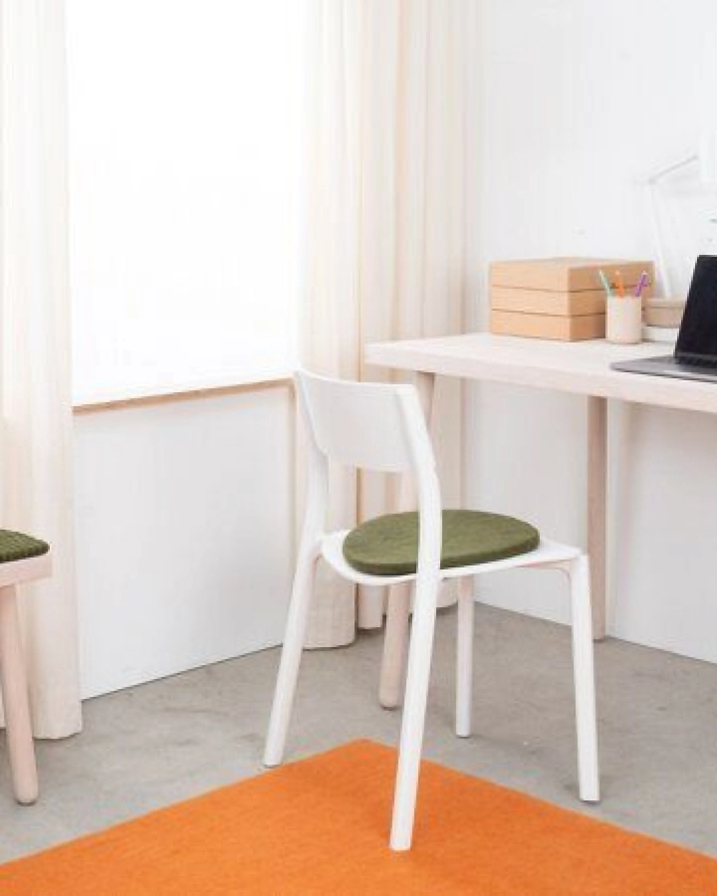 myfelt Flachfilz Sitzauflage (⌀ 36 cm, 36 x 36 cm) – Ansicht 3