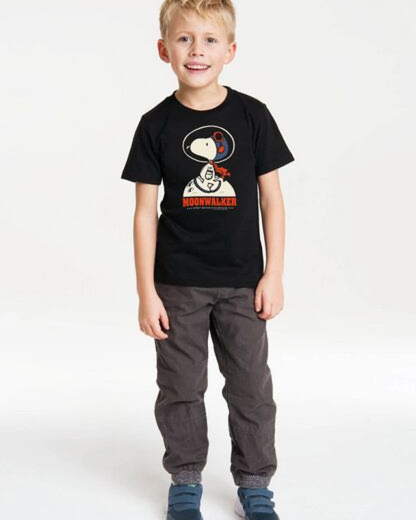 LOGOSH!RT LOGOSHIRT - Peanuts - Snoopy - Moonwalker - Bio T-Shirt - Comic Print - Kinder – Ansicht 2