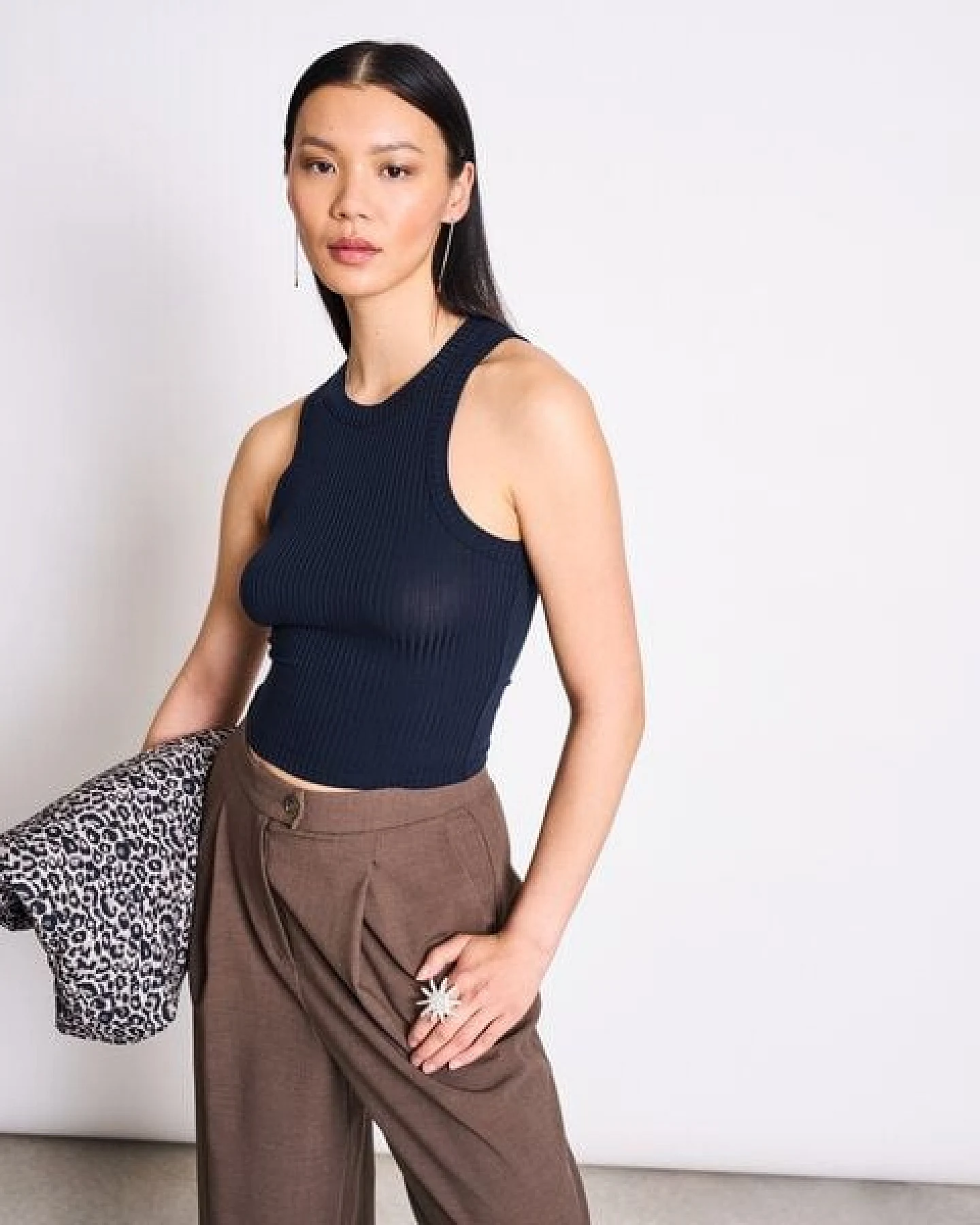 JAN N JUNE Rib Tank-Top PORTO – Ansicht 2