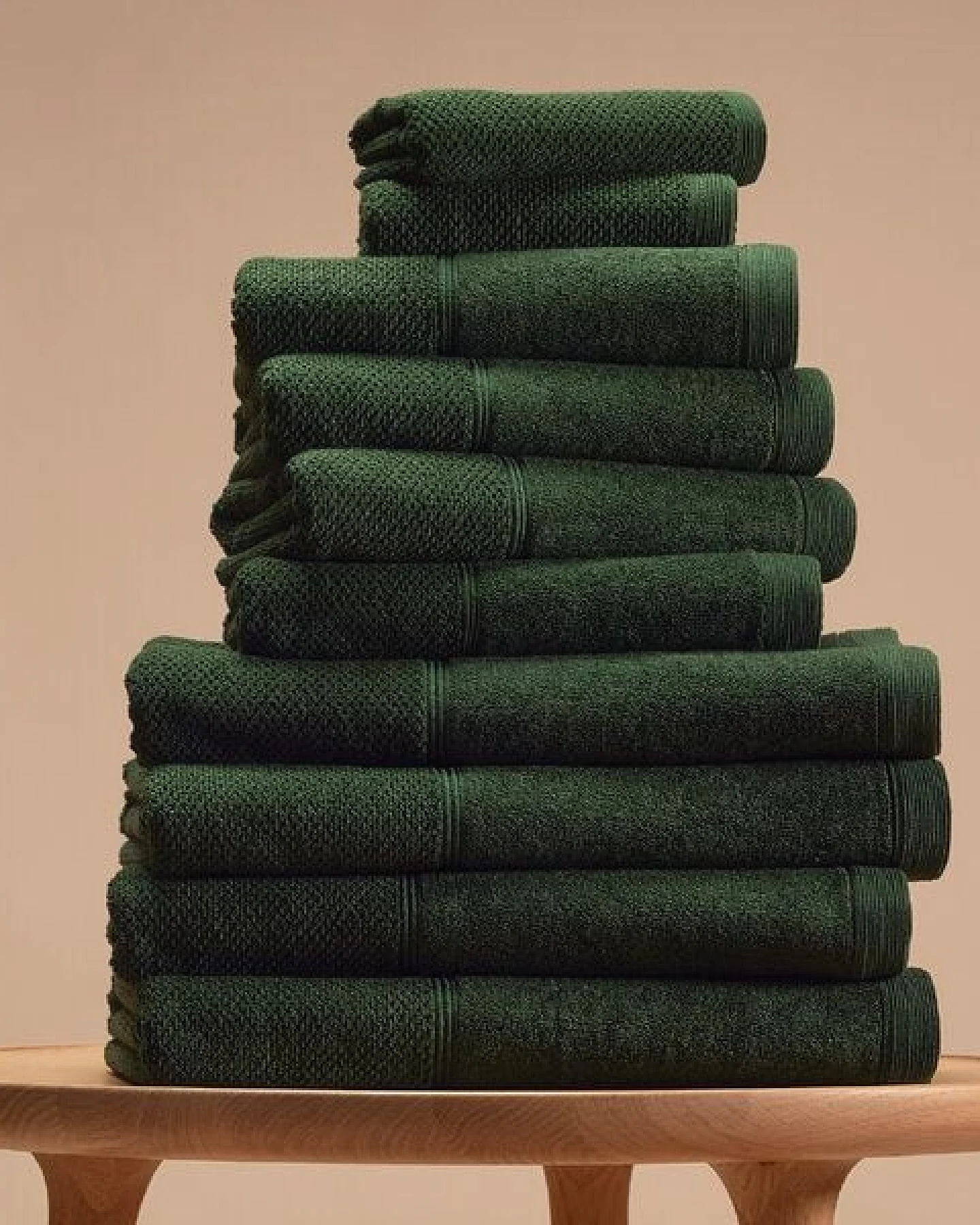 Kushel Towels The Family Set - Handtuch SET aus Biobaumwolle und Holzfaser – Ansicht 2