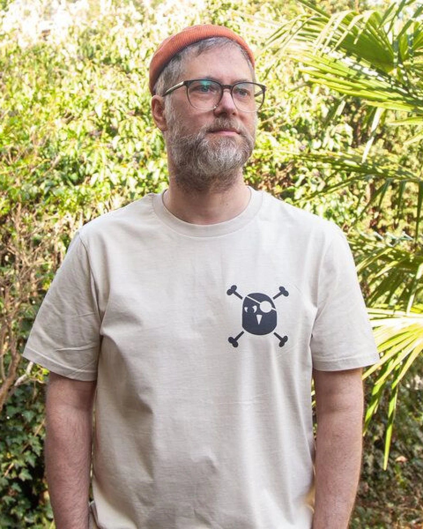 päfjes Wanted Gesucht / Pinguin Pirat Paulo Rusticalo - Fair Wear Unisex Männer Bio T-Shirt – Ansicht 2