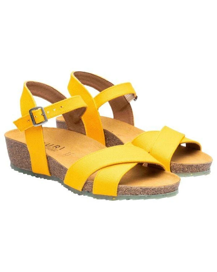ZOURI Vegane Sandalen NATURE