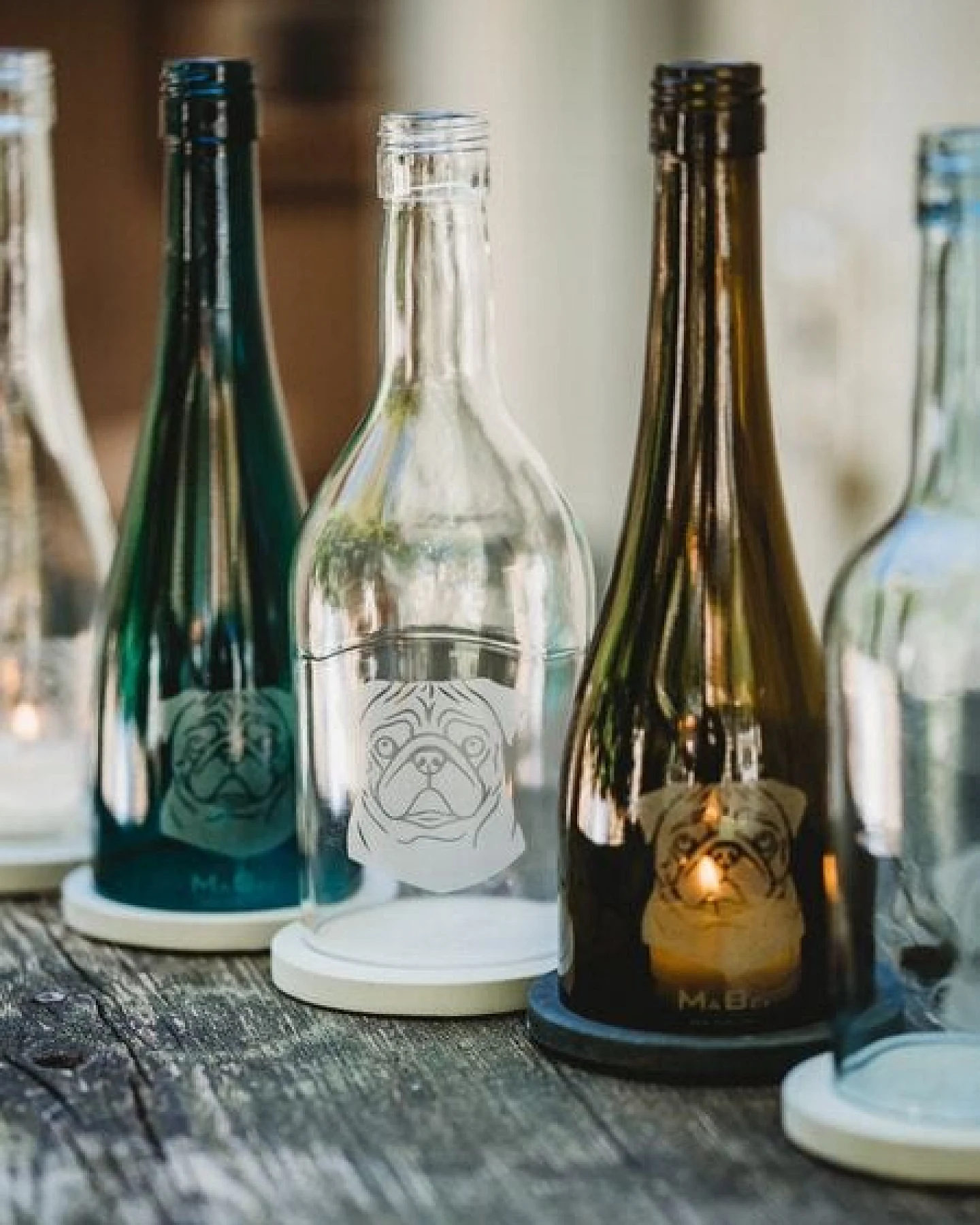 MaBe Der MOPS - klein, rund, und voller Liebe - witziges und nachhaltiges Upcycling aus der leeren Flasche – Ansicht 2
