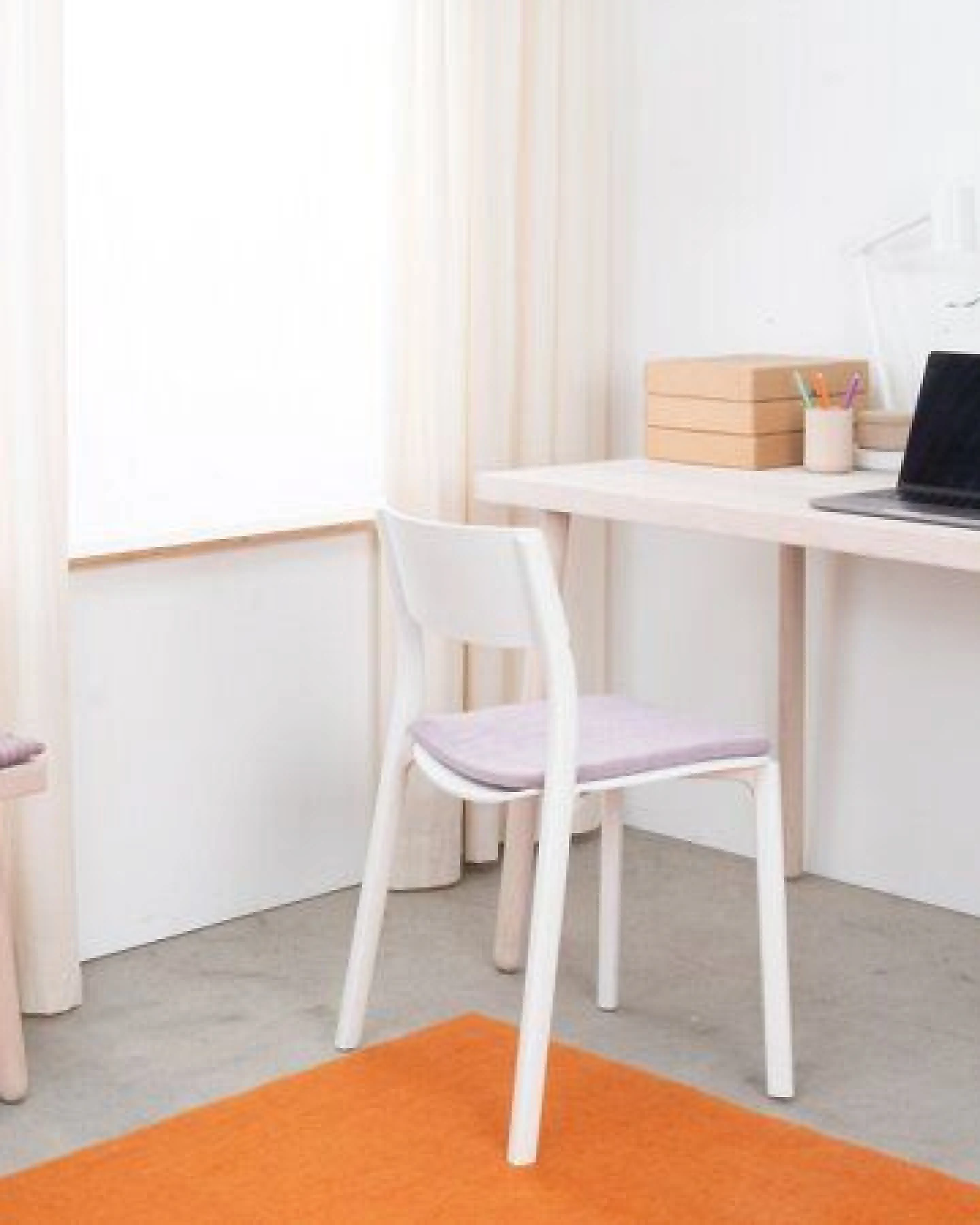 myfelt Flachfilz Sitzauflage (⌀ 36 cm, 36 x 36 cm) – Ansicht 3