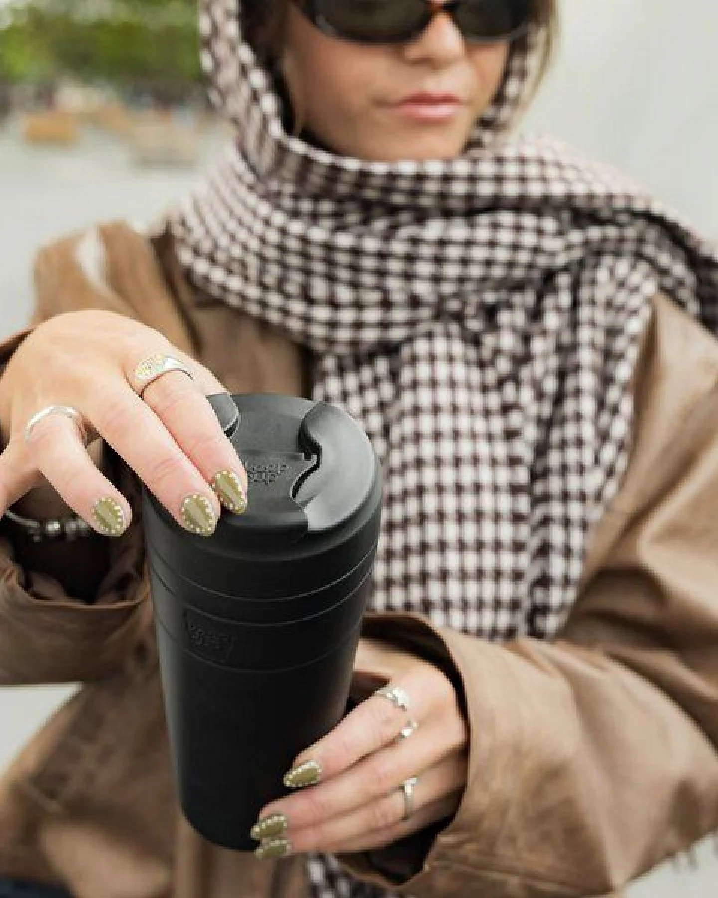 KeepCup COMMUTER TRAVEL CUP - Thermobecher Edelstahl, auslaufsicher – Ansicht 4