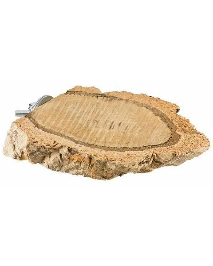 Kork-Deko 3er Set Vogel-Sitzbrettchen aus Naturkork-Rinde