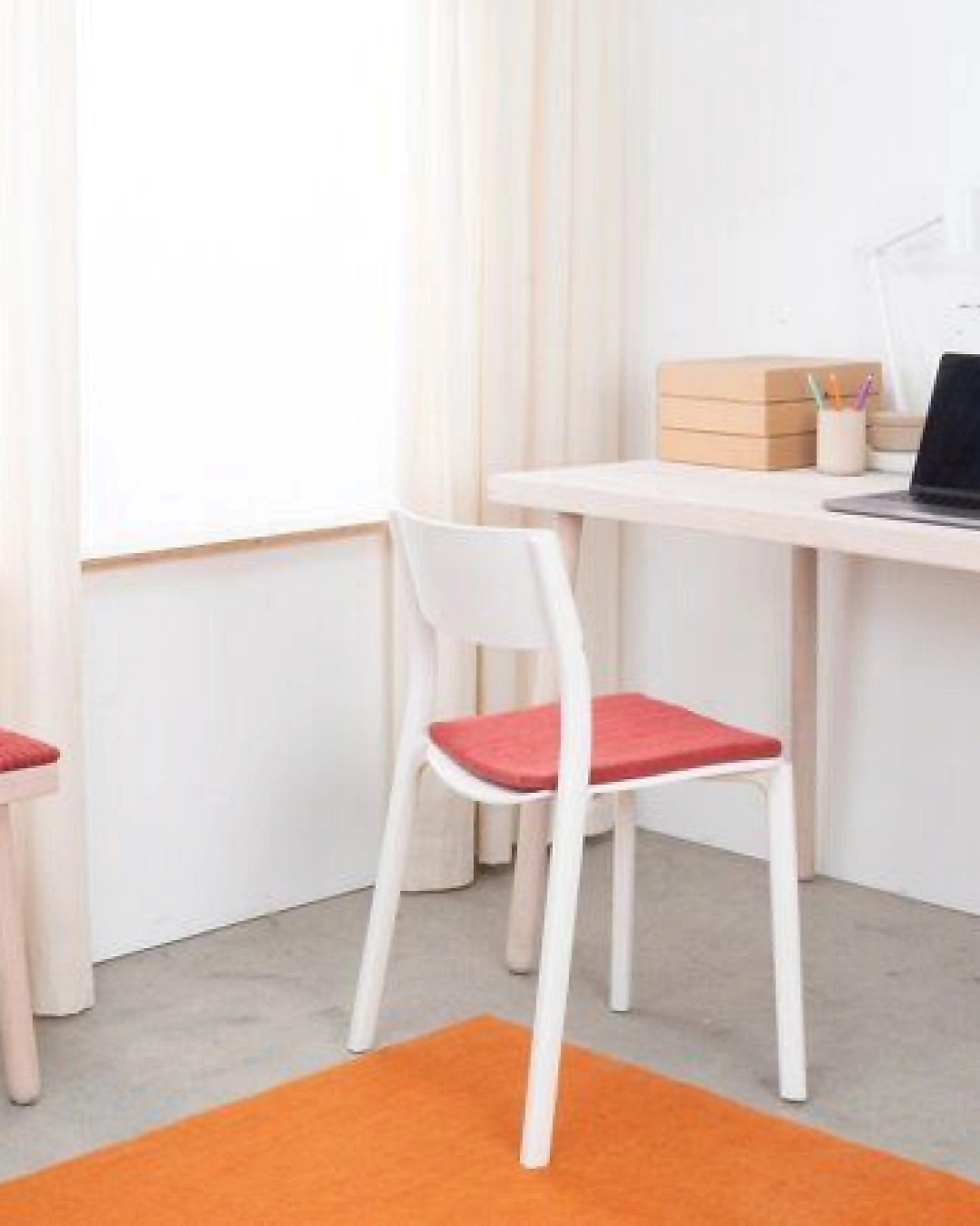 myfelt Flachfilz Sitzauflage (⌀ 36 cm, 36 x 36 cm) – Ansicht 3