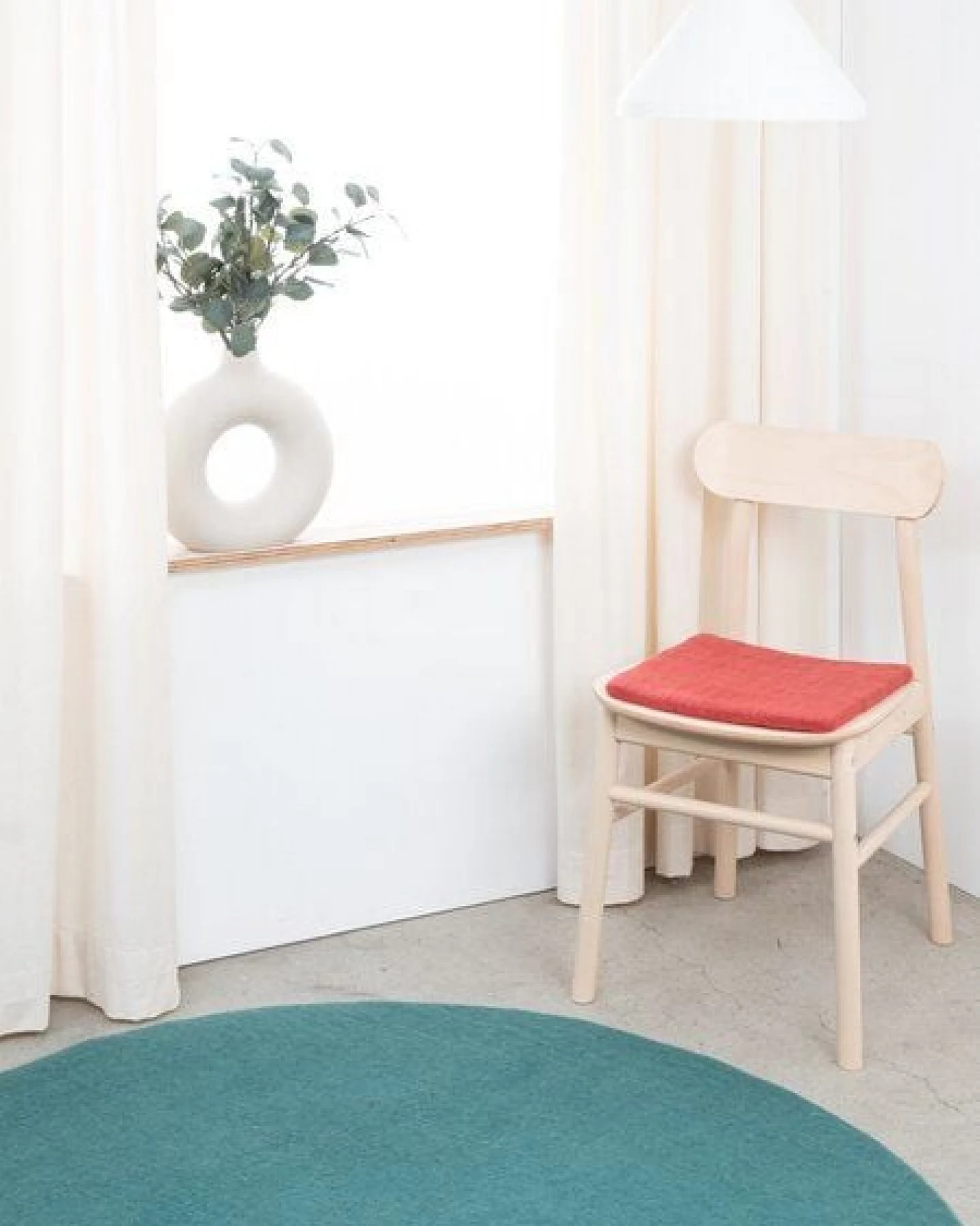 myfelt Flachfilz Sitzauflage (⌀ 36 cm, 36 x 36 cm) – Ansicht 4