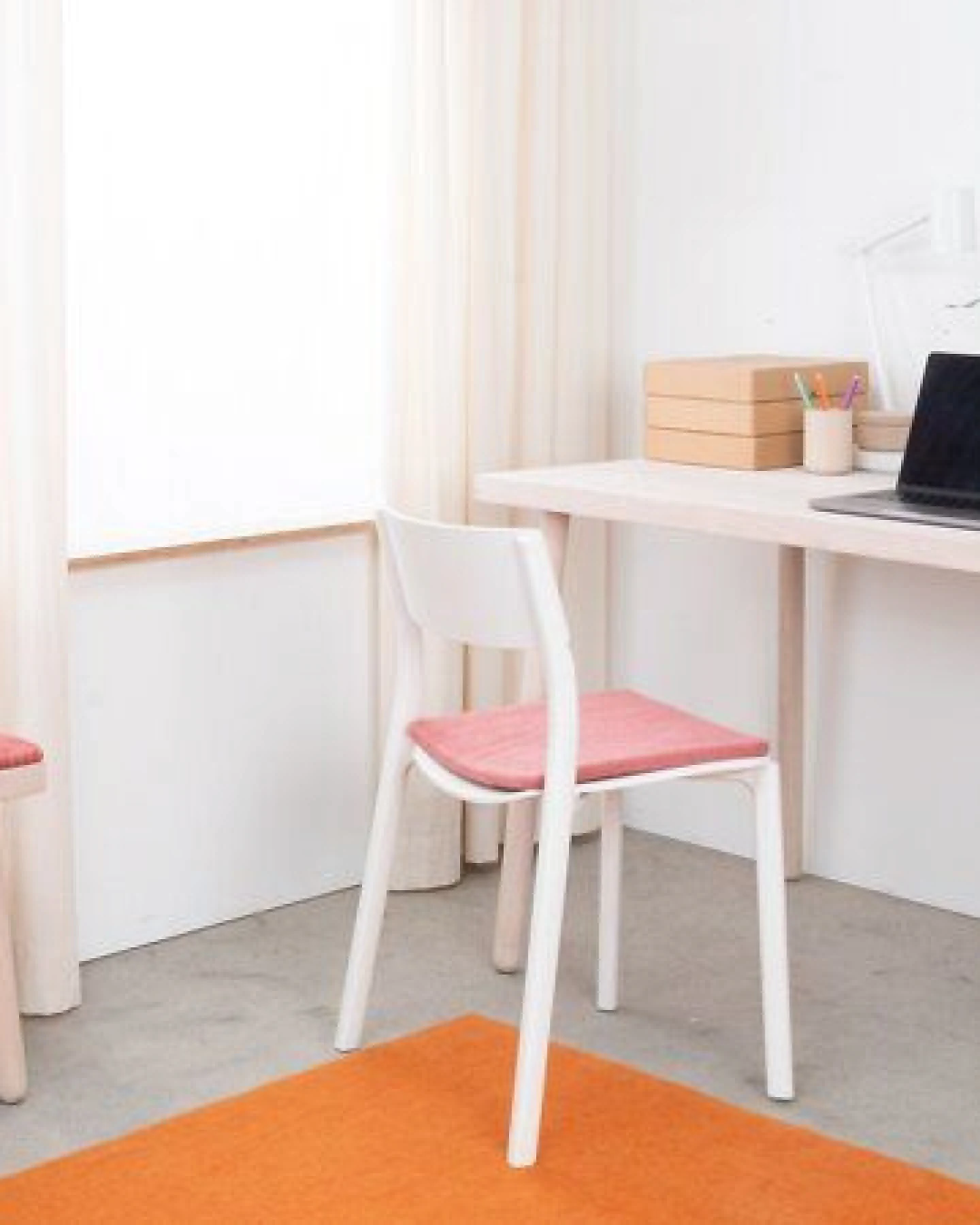 myfelt Flachfilz Sitzauflage (⌀ 36 cm, 36 x 36 cm) – Ansicht 2