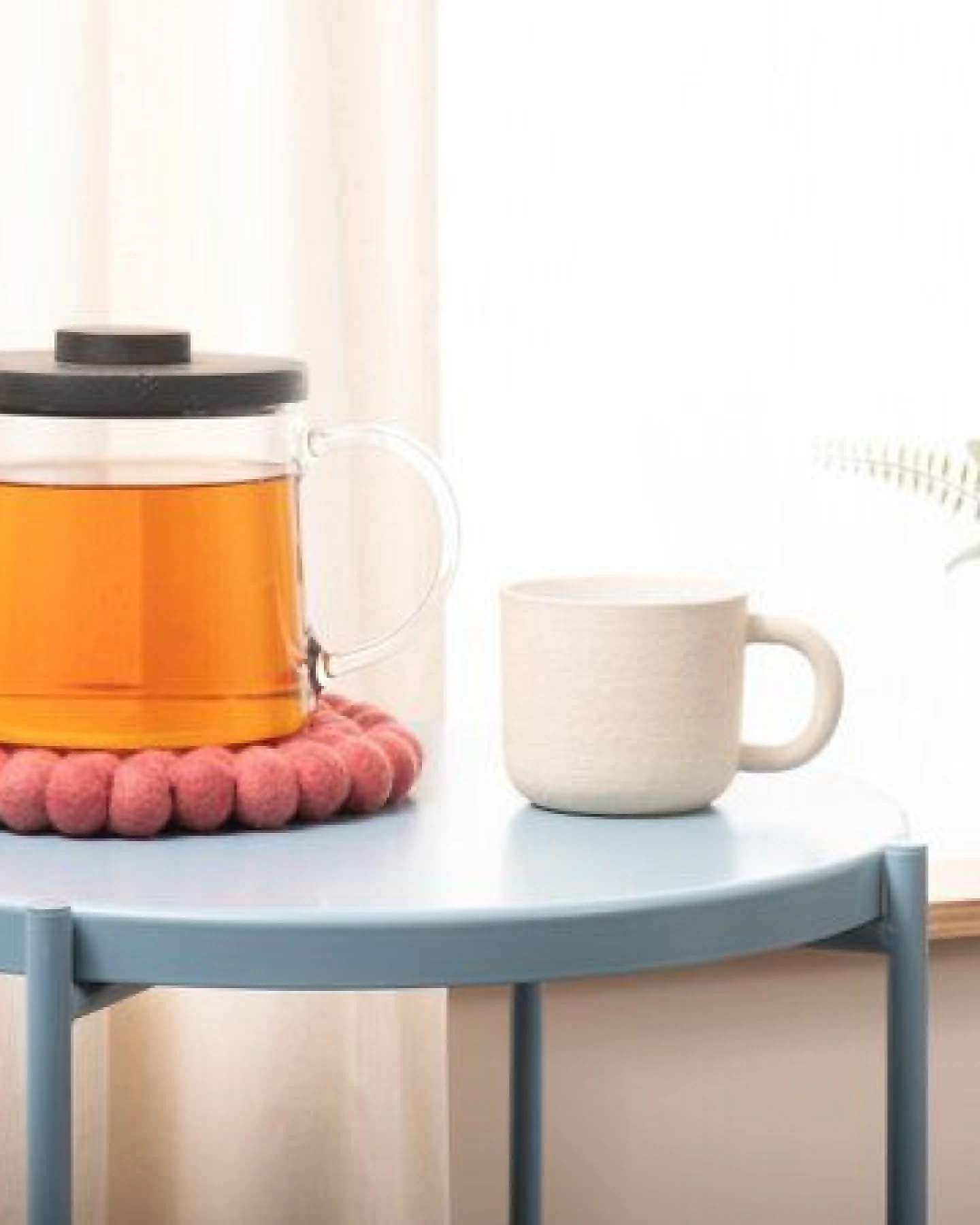 myfelt Filzkugel Topfuntersetzer (⌀ 20 cm) – Ansicht 3