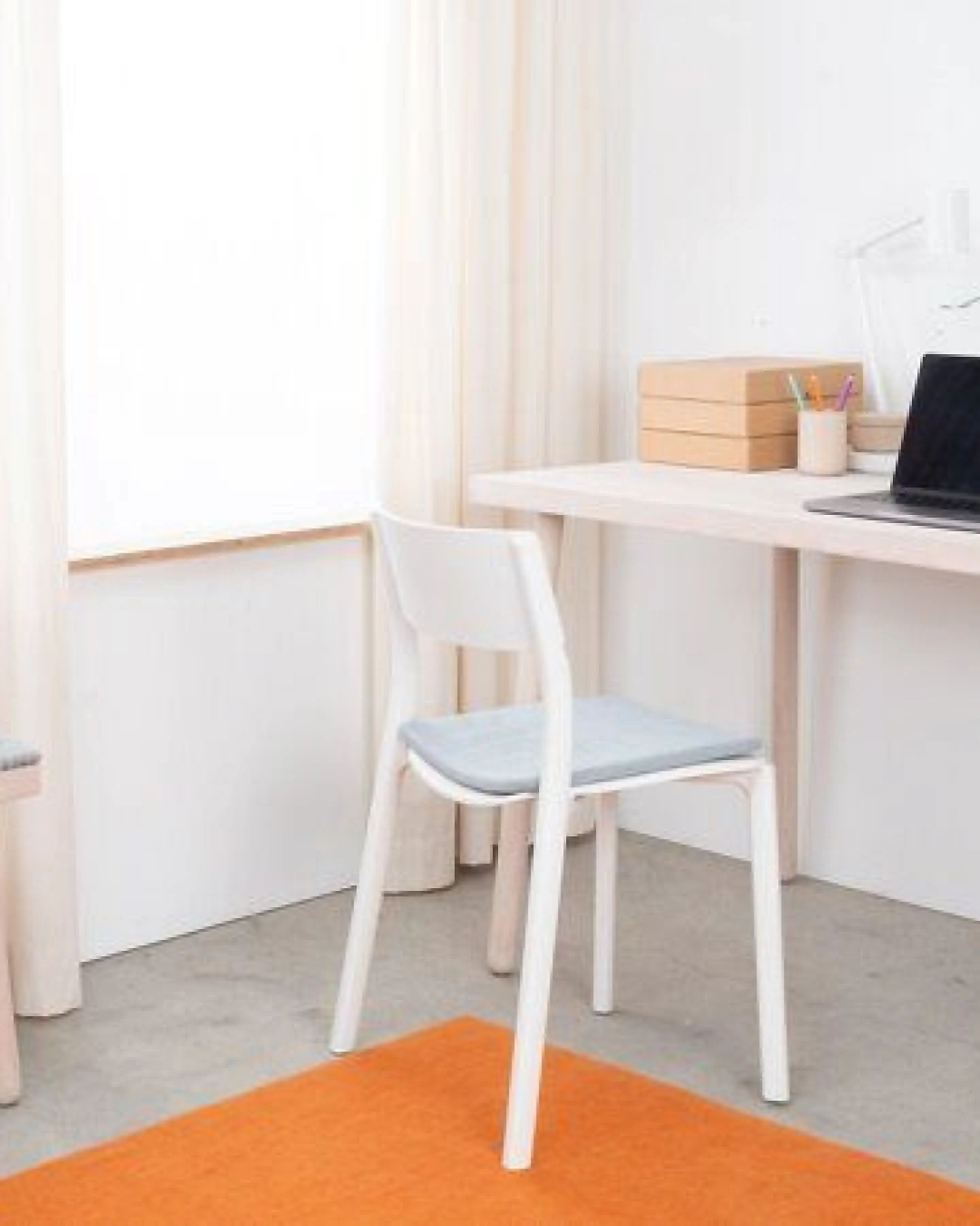 myfelt Flachfilz Sitzauflage (⌀ 36 cm, 36 x 36 cm) – Ansicht 2