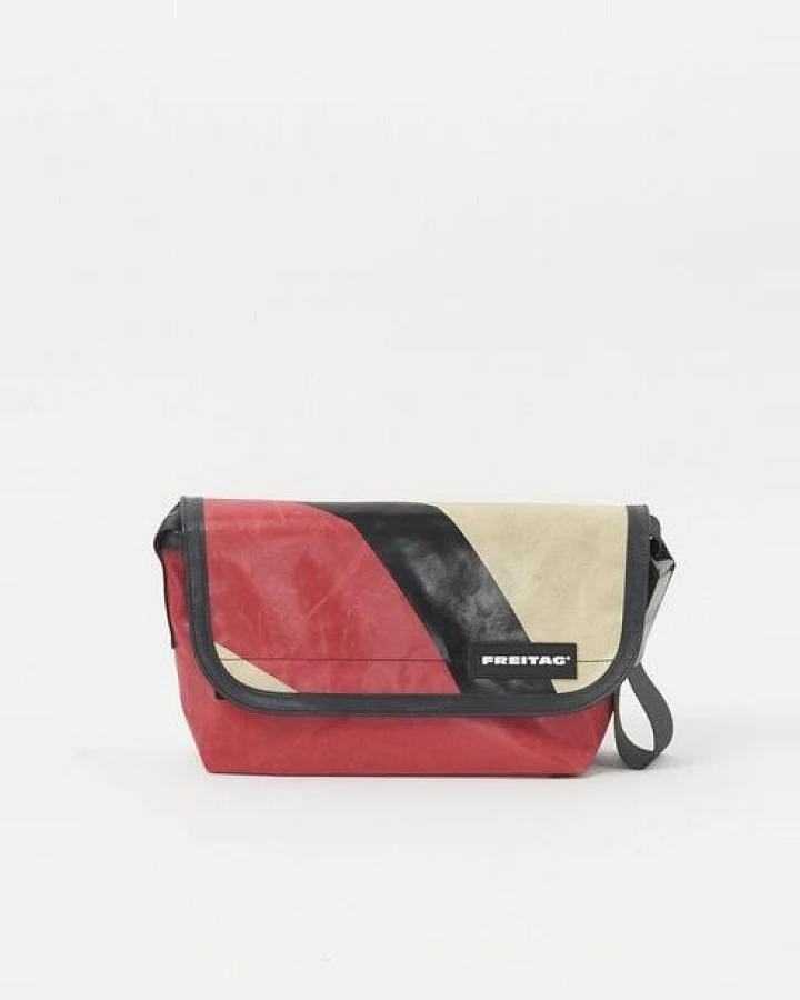 Freitag Messenger - F41 Hawaii Five - O - red black beige