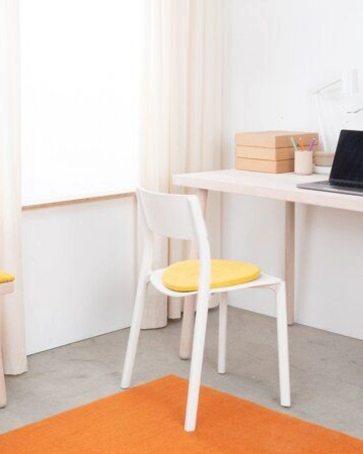 myfelt Flachfilz Sitzauflage (⌀ 36 cm, 36 x 36 cm) – Ansicht 2
