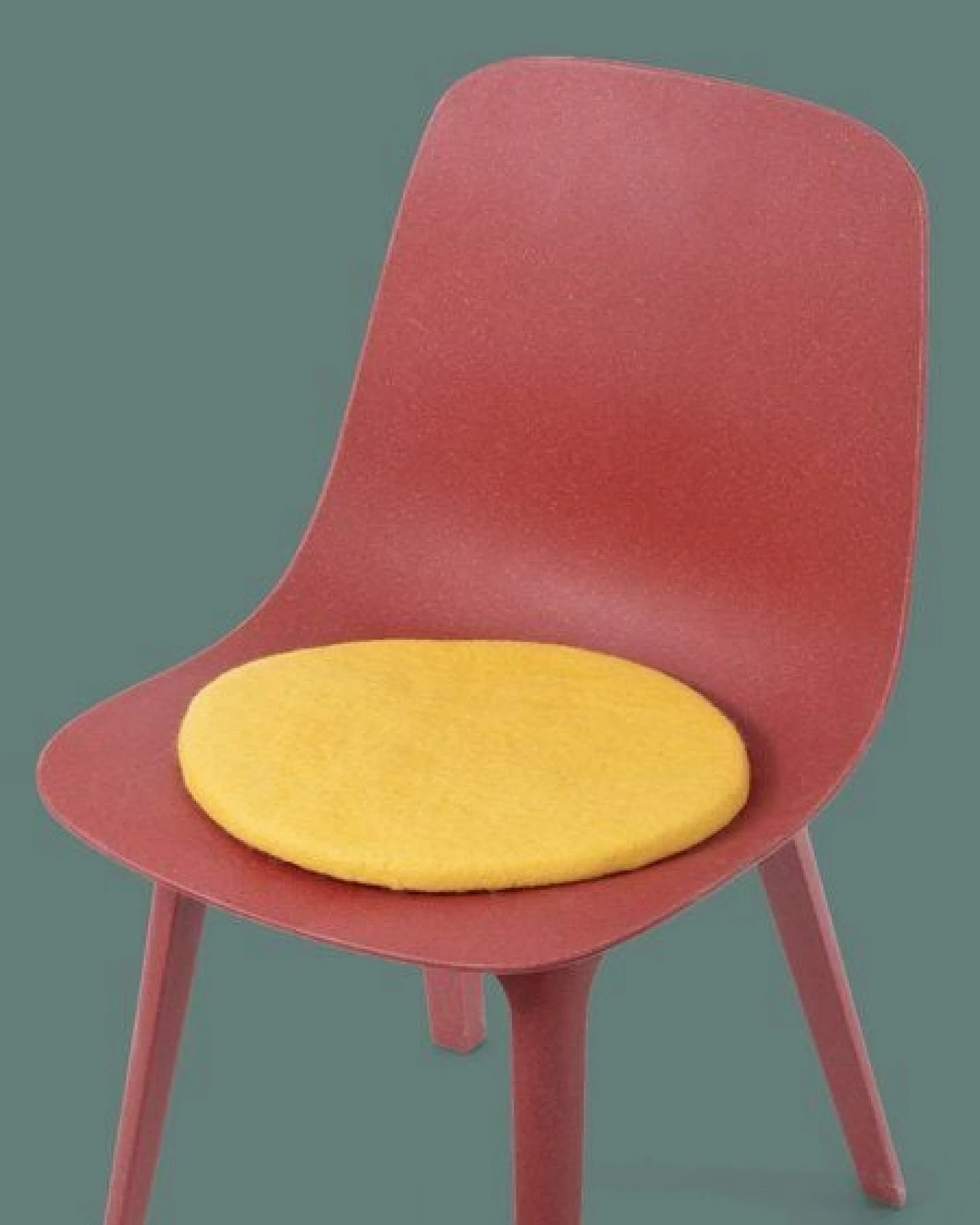 myfelt Flachfilz Sitzauflage (⌀ 36 cm, 36 x 36 cm) – Ansicht 4