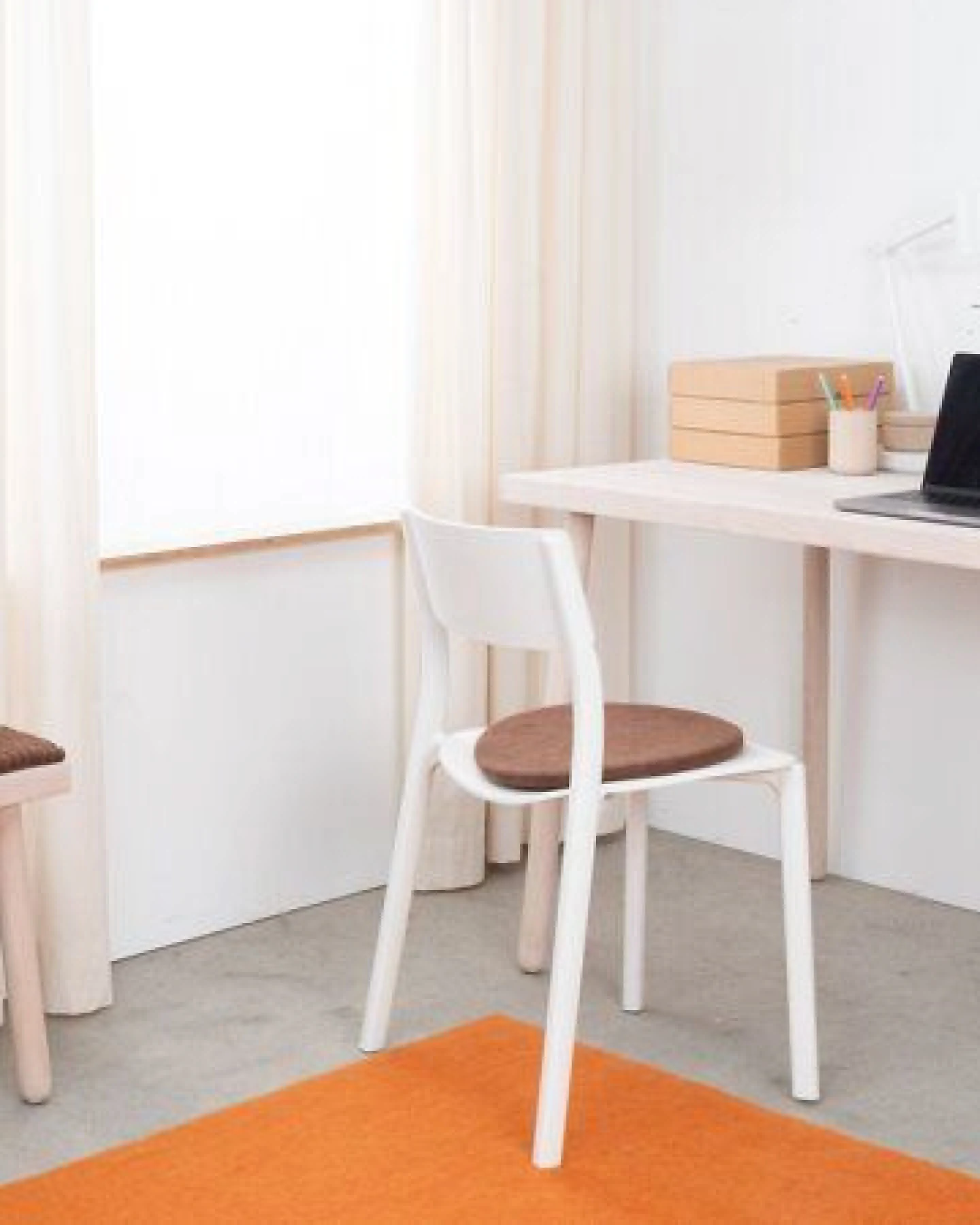myfelt Flachfilz Sitzauflage (⌀ 36 cm, 36 x 36 cm) – Ansicht 3