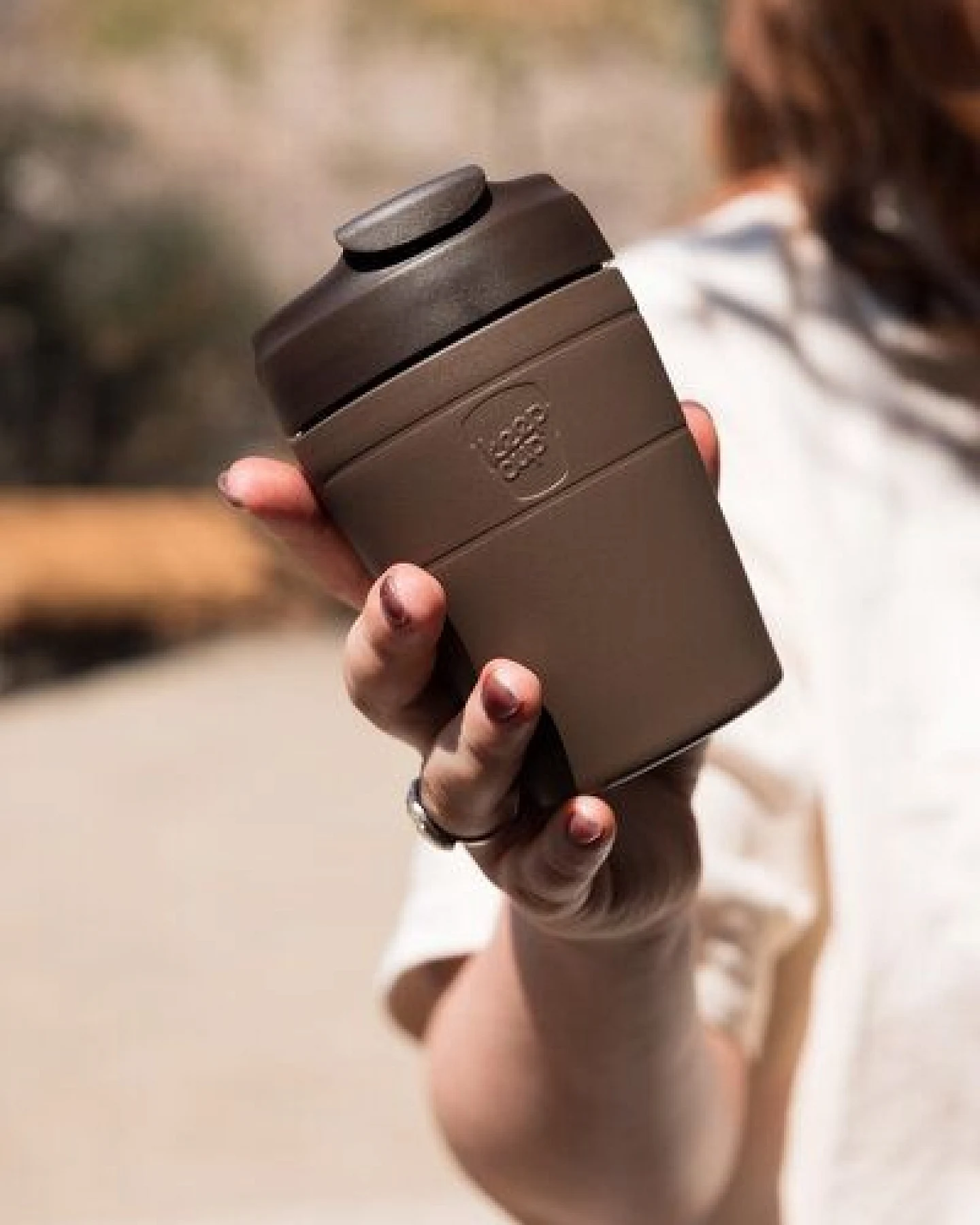 KeepCup COMMUTER TRAVEL MUG - Thermobecher aus Edelstahl, auslaufsicher – Ansicht 3