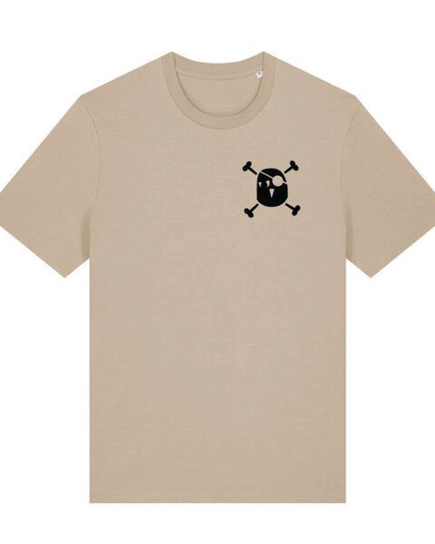 päfjes Wanted Gesucht / Pinguin Pirat Paulo Rusticalo - Fair Wear Unisex Männer Bio T-Shirt – Ansicht 3