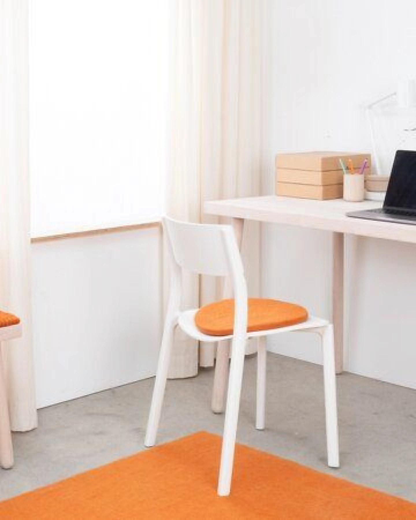 myfelt Flachfilz Sitzauflage (⌀ 36 cm, 36 x 36 cm) – Ansicht 4