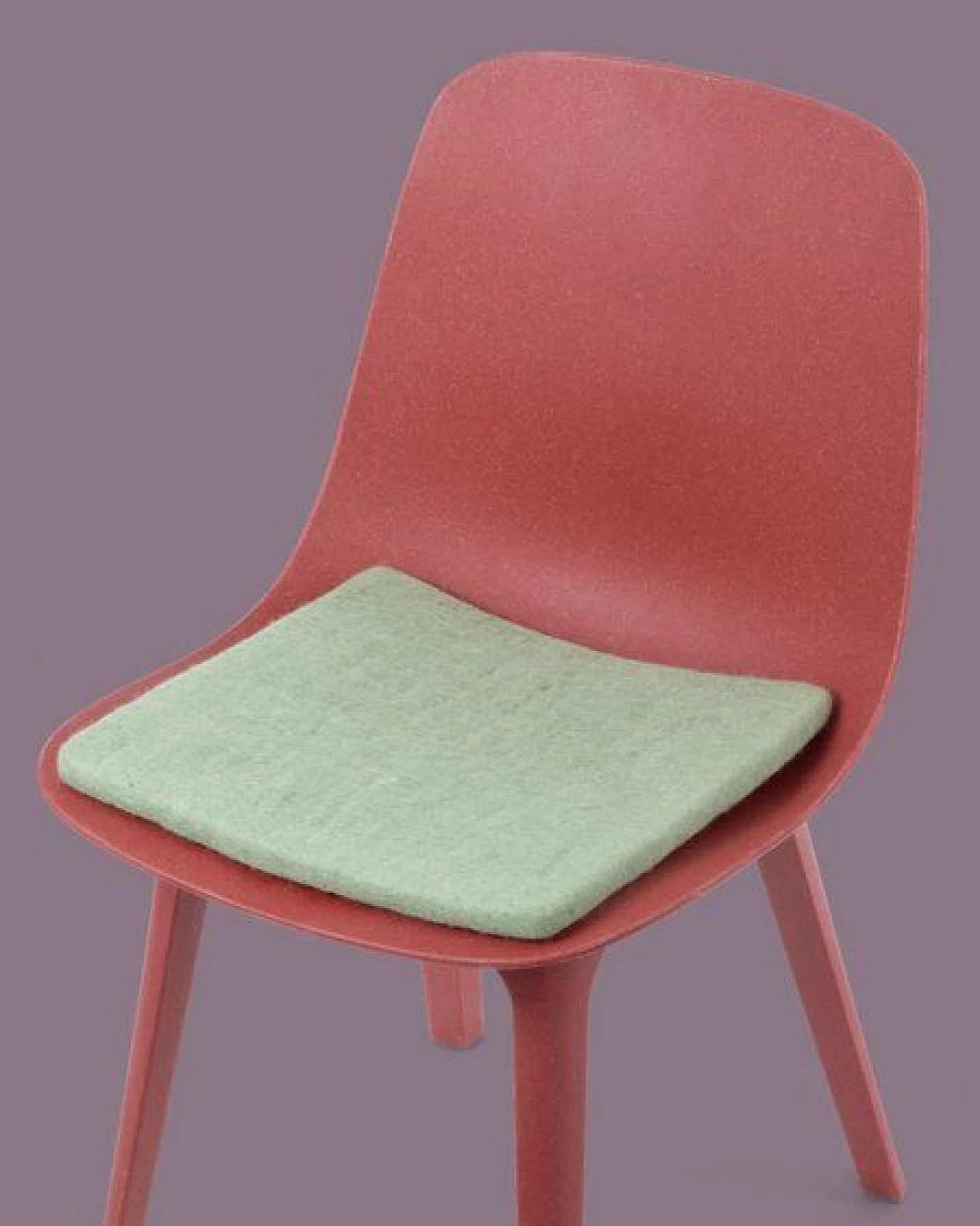 myfelt Flachfilz Sitzauflage (⌀ 36 cm, 36 x 36 cm) – Ansicht 2