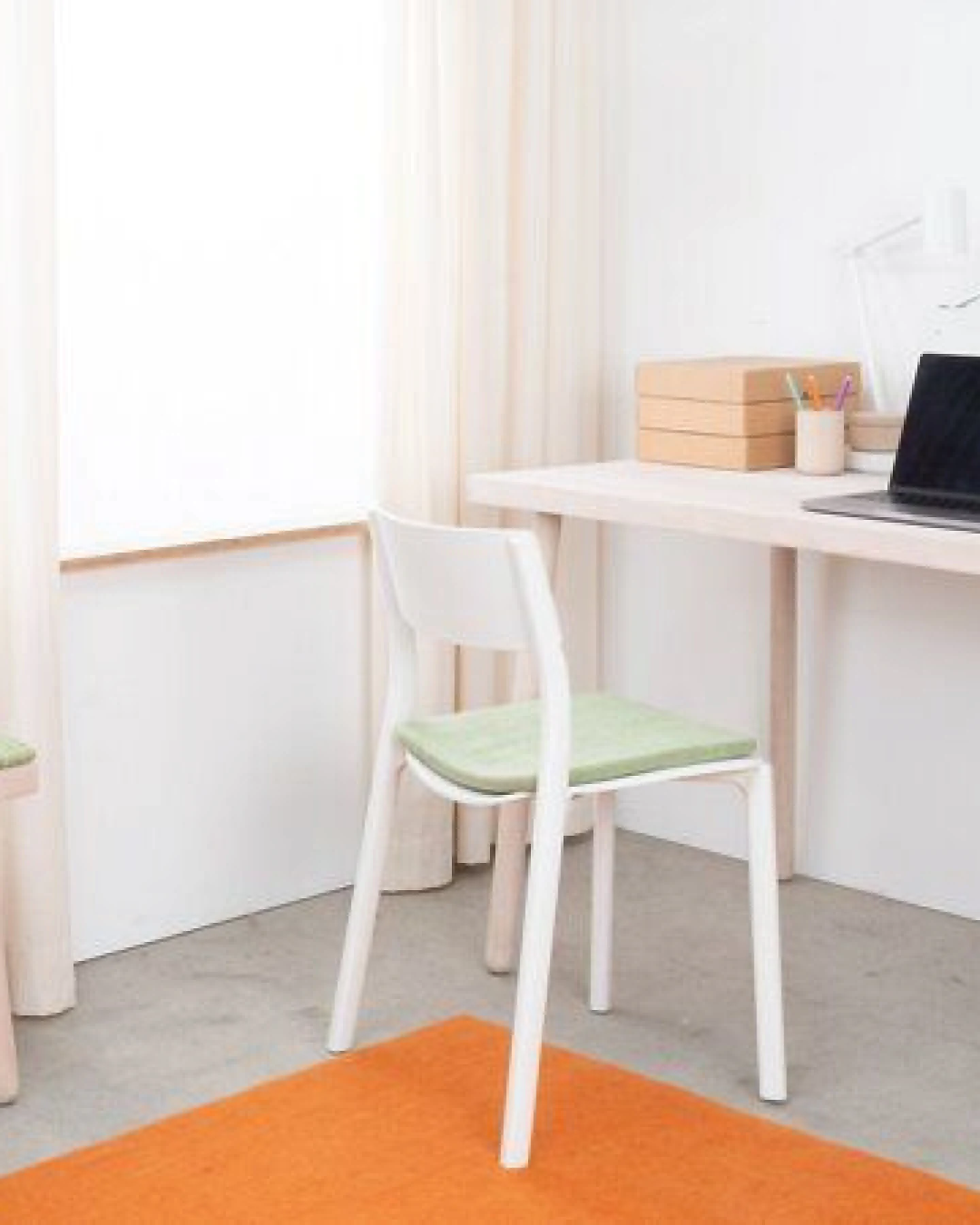 myfelt Flachfilz Sitzauflage (⌀ 36 cm, 36 x 36 cm) – Ansicht 3