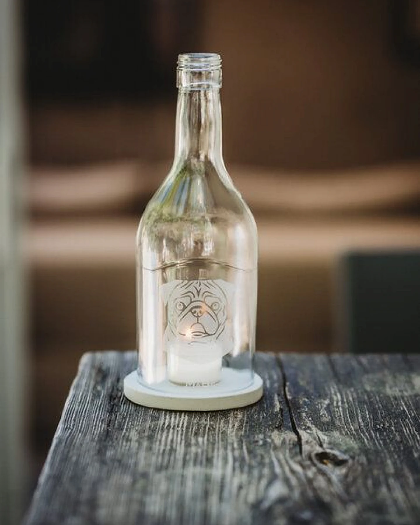 MaBe Der MOPS - klein, rund, und voller Liebe - witziges und nachhaltiges Upcycling aus der leeren Flasche – Ansicht 3