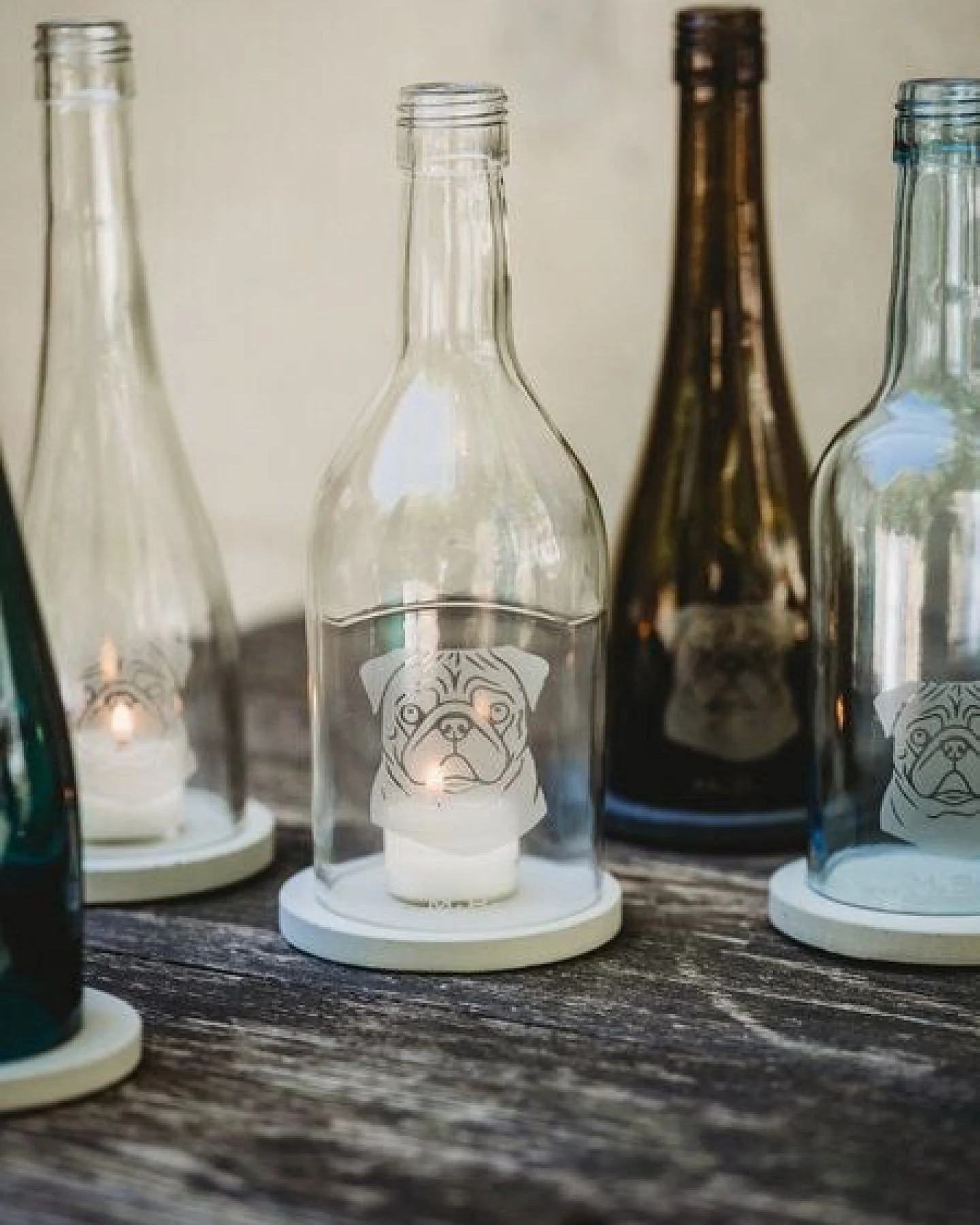 MaBe Der MOPS - klein, rund, und voller Liebe - witziges und nachhaltiges Upcycling aus der leeren Flasche – Ansicht 4