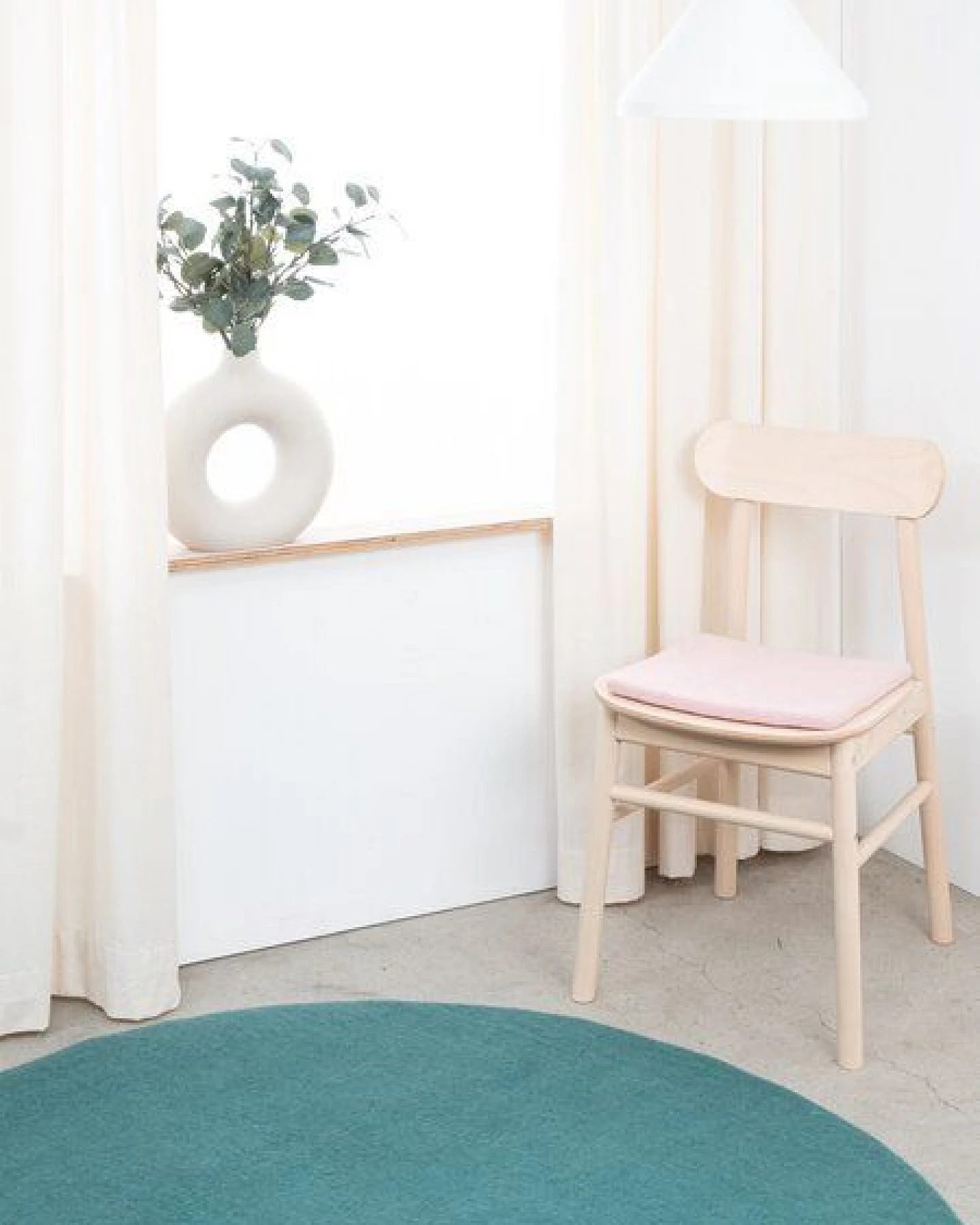 myfelt Flachfilz Sitzauflage (⌀ 36 cm, 36 x 36 cm) – Ansicht 4