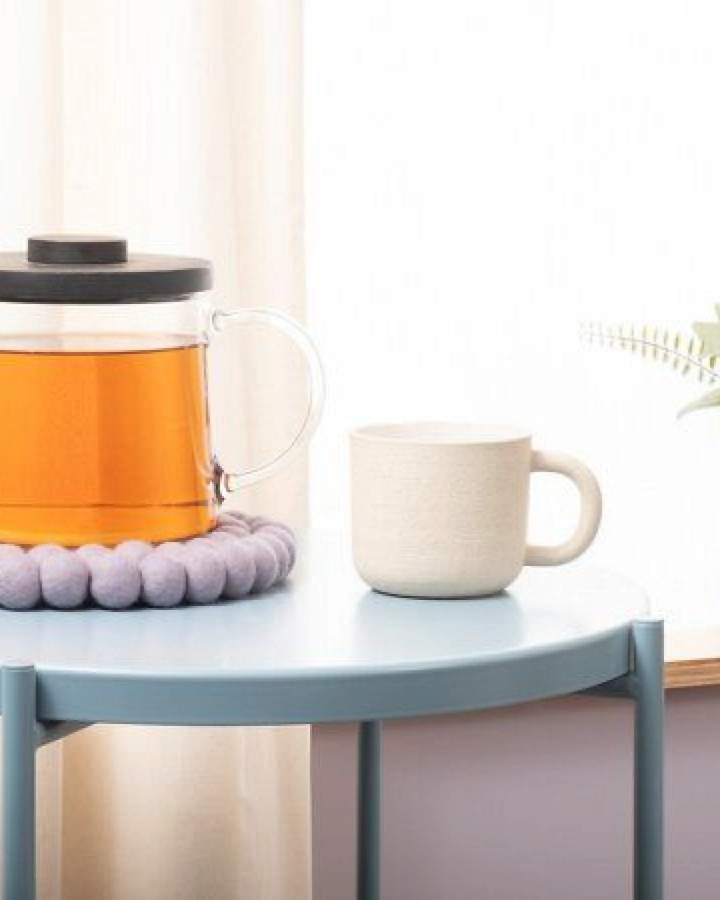 myfelt Filzkugel Topfuntersetzer (⌀ 20 cm) – Ansicht 3