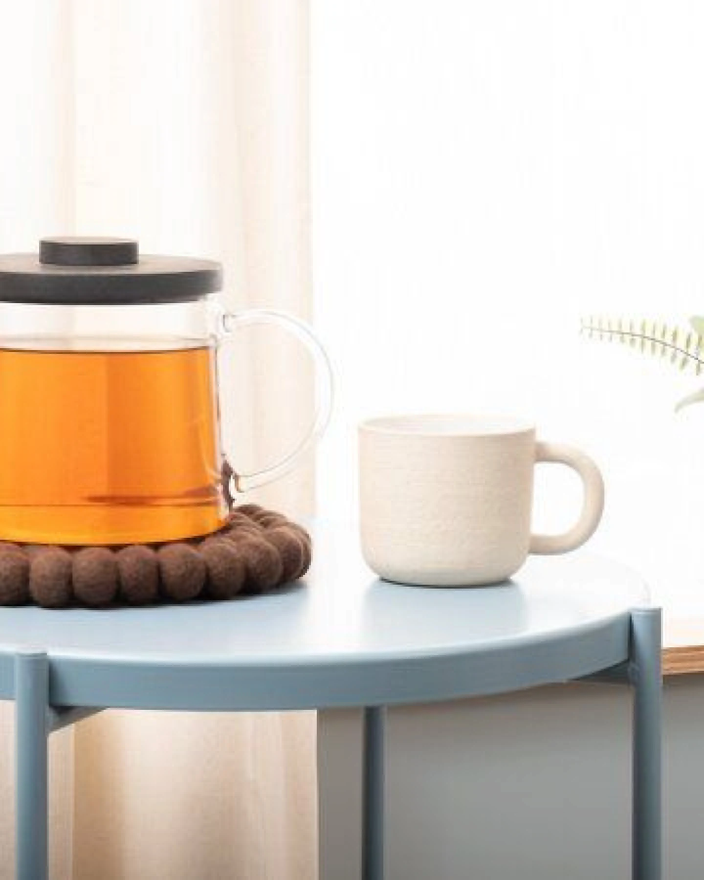 myfelt Filzkugel Topfuntersetzer (⌀ 20 cm) – Ansicht 4