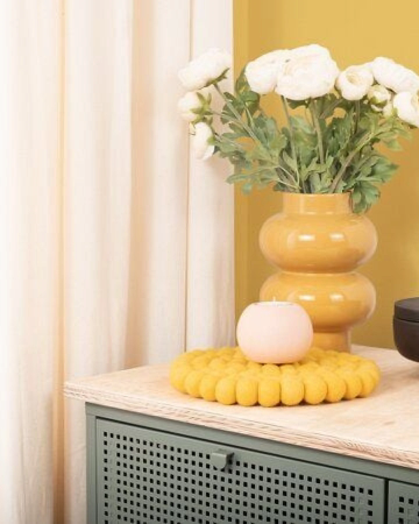 myfelt Filzkugel Topfuntersetzer (⌀ 20 cm) – Ansicht 4